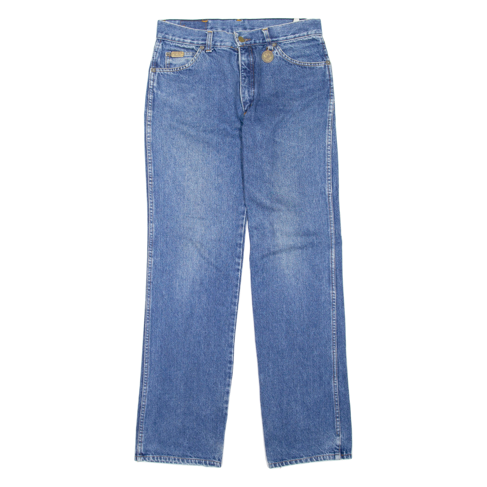 CARAMBA JEANS Womens Jeans Blue Regular Straight W30 L32 Refurbished - N/A refurbished available on Cerqular