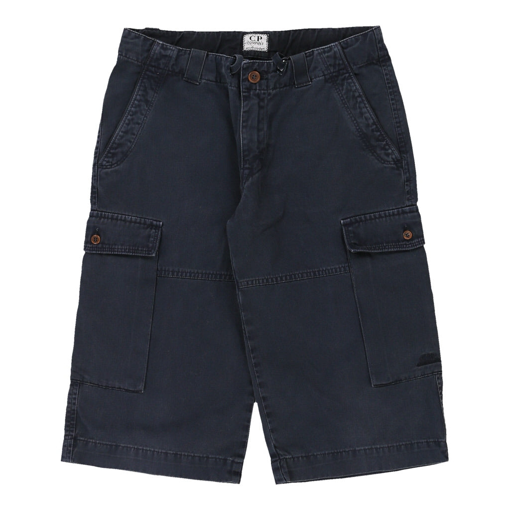 Buy Age 12 C.P. Company Cargo Shorts - 27W 14L Navy Cotton Refurbished - $20.09 Age 12 C.P. Company Cargo Shorts - 27W 14L Navy Cotton Refurbished - Thrifted (note: this is a term often used to describe second- refurbished available on Cerqular