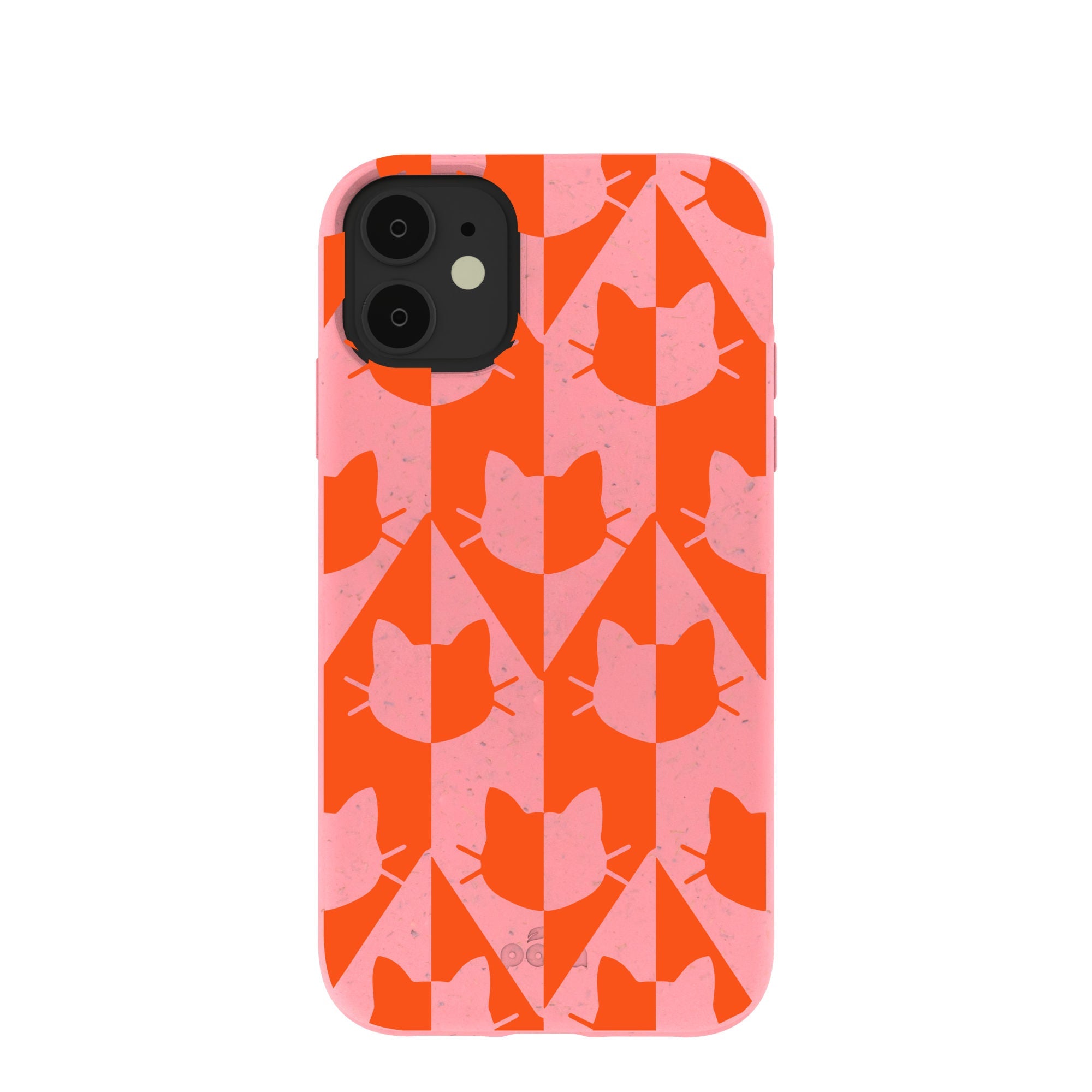 Bubblegum Pink Purr iPhone 11 Case Refurbished - Pela Case refurbished available on Cerqular