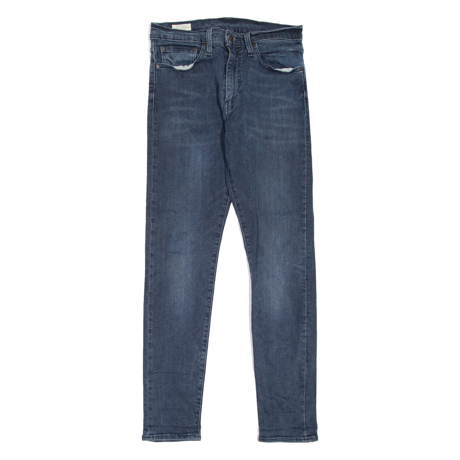 LEVI'S 512 BIG E Jeans Mens Blue Slim Tapered Stone Wash W28 L32 Refurbished - N/A refurbished available on Cerqular
