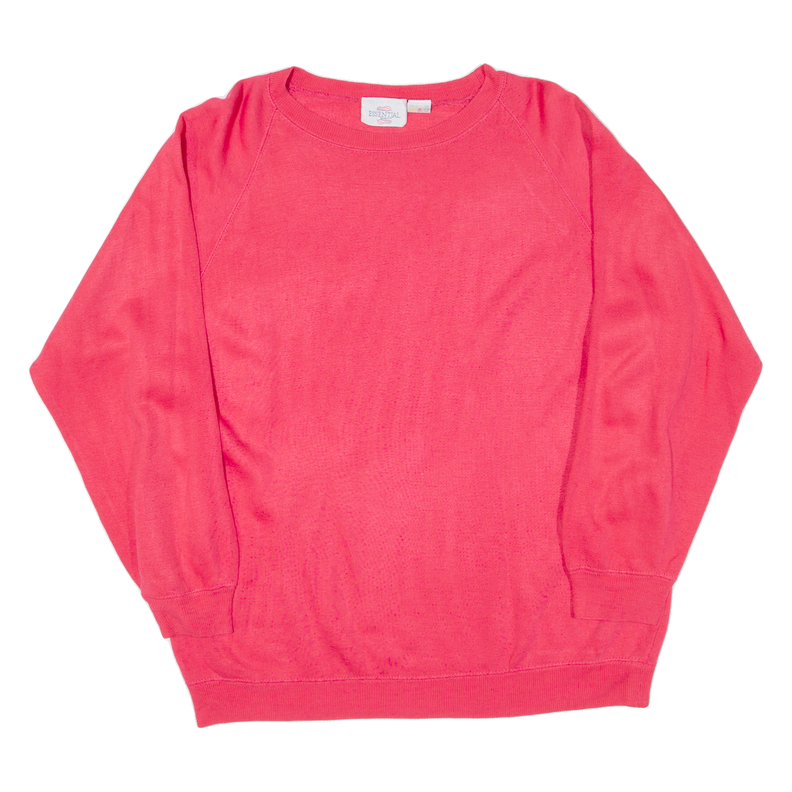 ESSENTIAL NEEDS Womens Sweatshirt Pink M Refurbished - N/A refurbished available on Cerqular