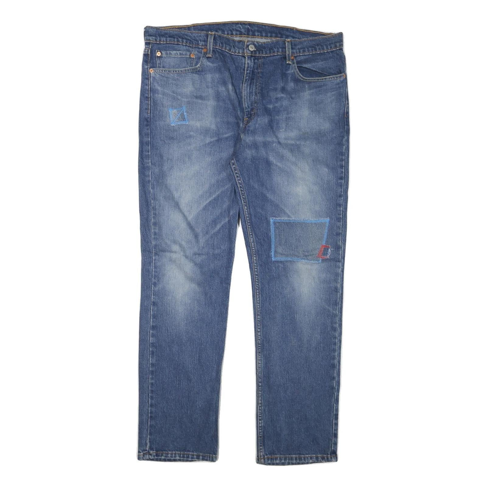 Buy LEVI'S 511 Mens Jeans Blue Slim Straight Denim Medium W40 L32 Distressed Patches Refurbished - $29.89 LEVI'S 511 Mens Jeans Blue Slim Straight Denim Medium W40 L32 Distressed Patches Refurbished - N/A refurbished available on Cerqular