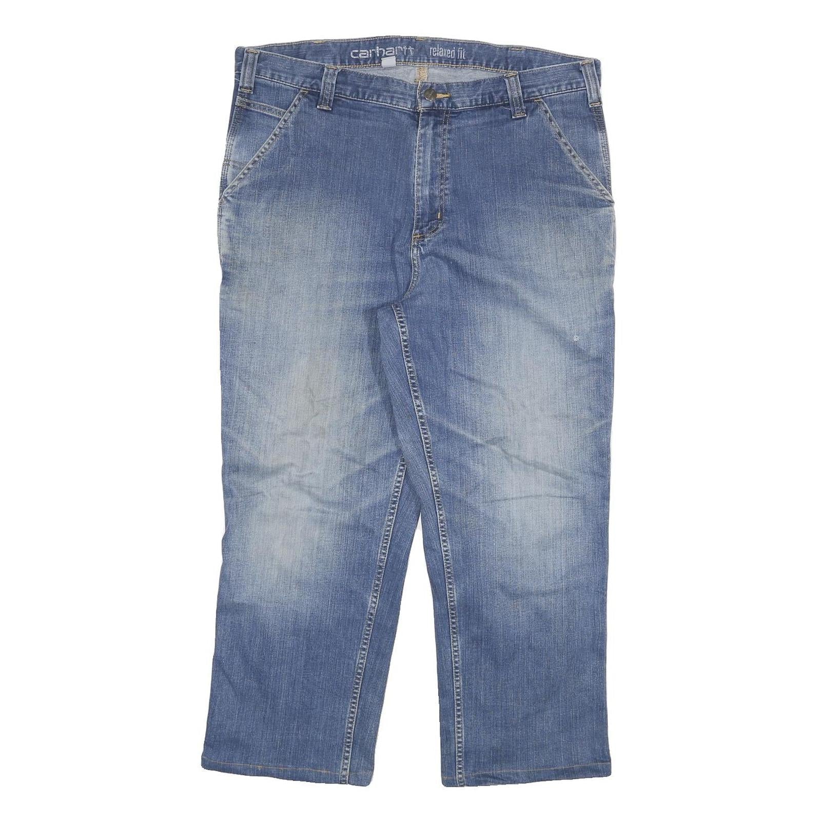 Buy CARHARTT Mens Relaxed Fit Blue Denim Relaxed Jeans W36 L26 Workwear Zip Closure Refurbished - $49.39 CARHARTT Mens Relaxed Fit Blue Denim Relaxed Jeans W36 L26 Workwear Zip Closure Refurbished - N/A refurbished available on Cerqular