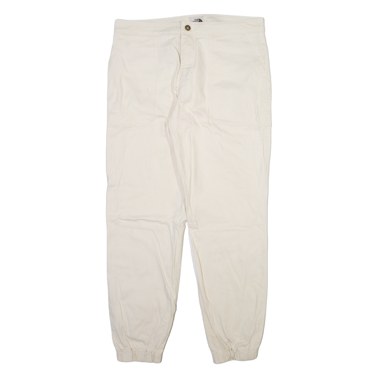 THE NORTH FACE Womens Trousers Cream Regular Tapered W32 L29 Refurbished - N/A refurbished available on Cerqular