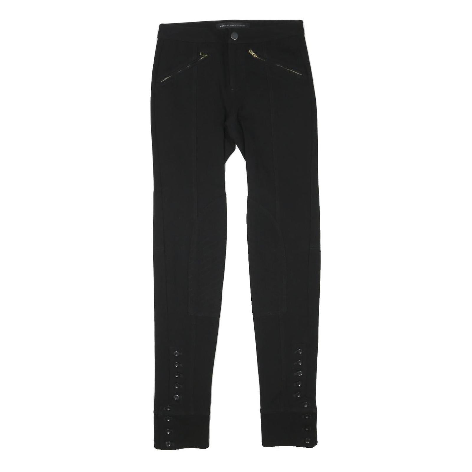 Buy MARC JACOBS Womens Black Slim Skinny Polyester Blend Trousers W25 L30 Zip Pocket Refurbished - $33.79 MARC JACOBS Womens Black Slim Skinny Polyester Blend Trousers W25 L30 Zip Pocket Refurbished - N/A refurbished available on Cerqular