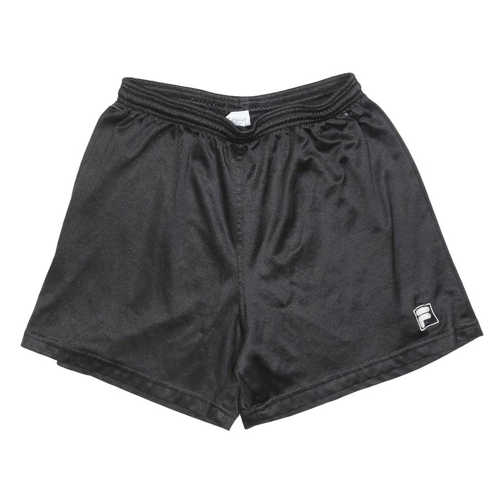 FILA Womens Shorts Black Casual L W28 Gym Sportswear Polyester Blend Refurbished - N/A refurbished available on Cerqular