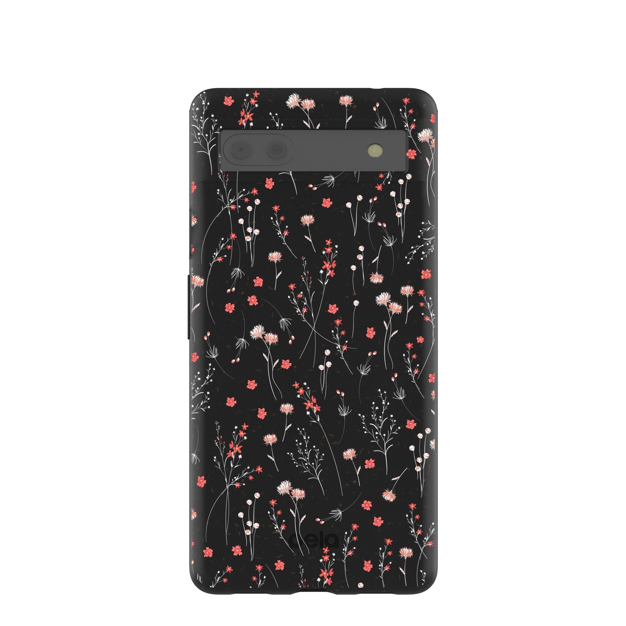 Black Night Garden Google Pixel 6a Case Refurbished - Pela Case refurbished available on Cerqular