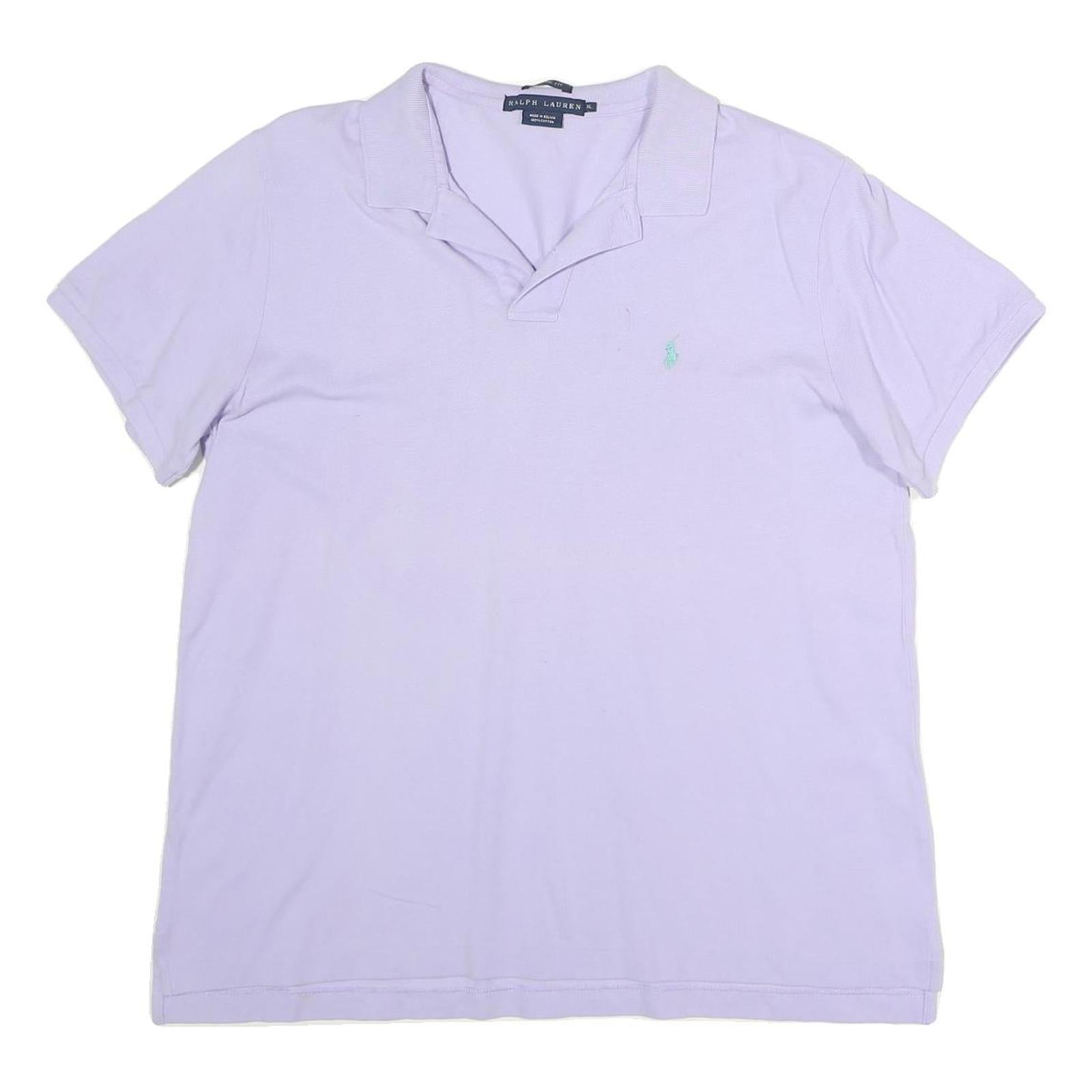 Buy RALPH LAUREN Mens Lavender Short Sleeve Plain XL Cotton Polo Shirt Classic Style Refurbished - $35.09 RALPH LAUREN Mens Lavender Short Sleeve Plain XL Cotton Polo Shirt Classic Style Refurbished - N/A refurbished available on Cerqular