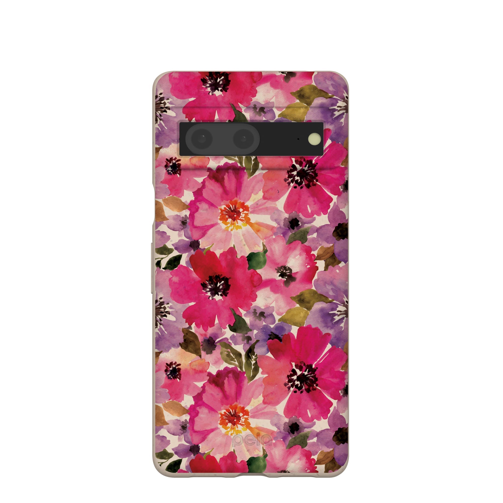 Seashell Painted Petals Google Pixel 7 Case Refurbished - Pela Case refurbished available on Cerqular