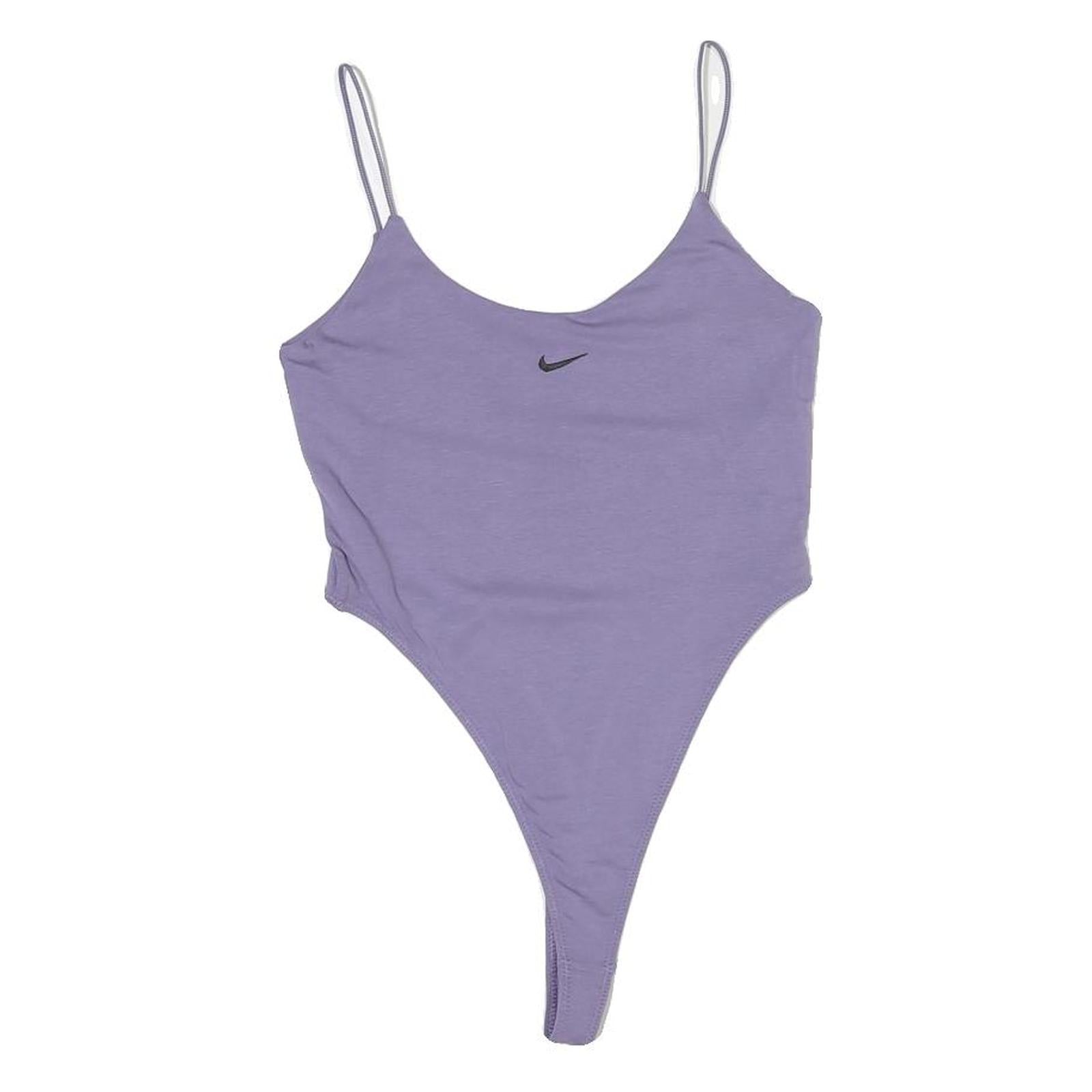 Buy NIKE Womens Purple Slim Vest S Spaghetti Strap Crew Neck Cotton Casual Refurbished - $32.49 NIKE Womens Purple Slim Vest S Spaghetti Strap Crew Neck Cotton Casual Refurbished - N/A refurbished available on Cerqular