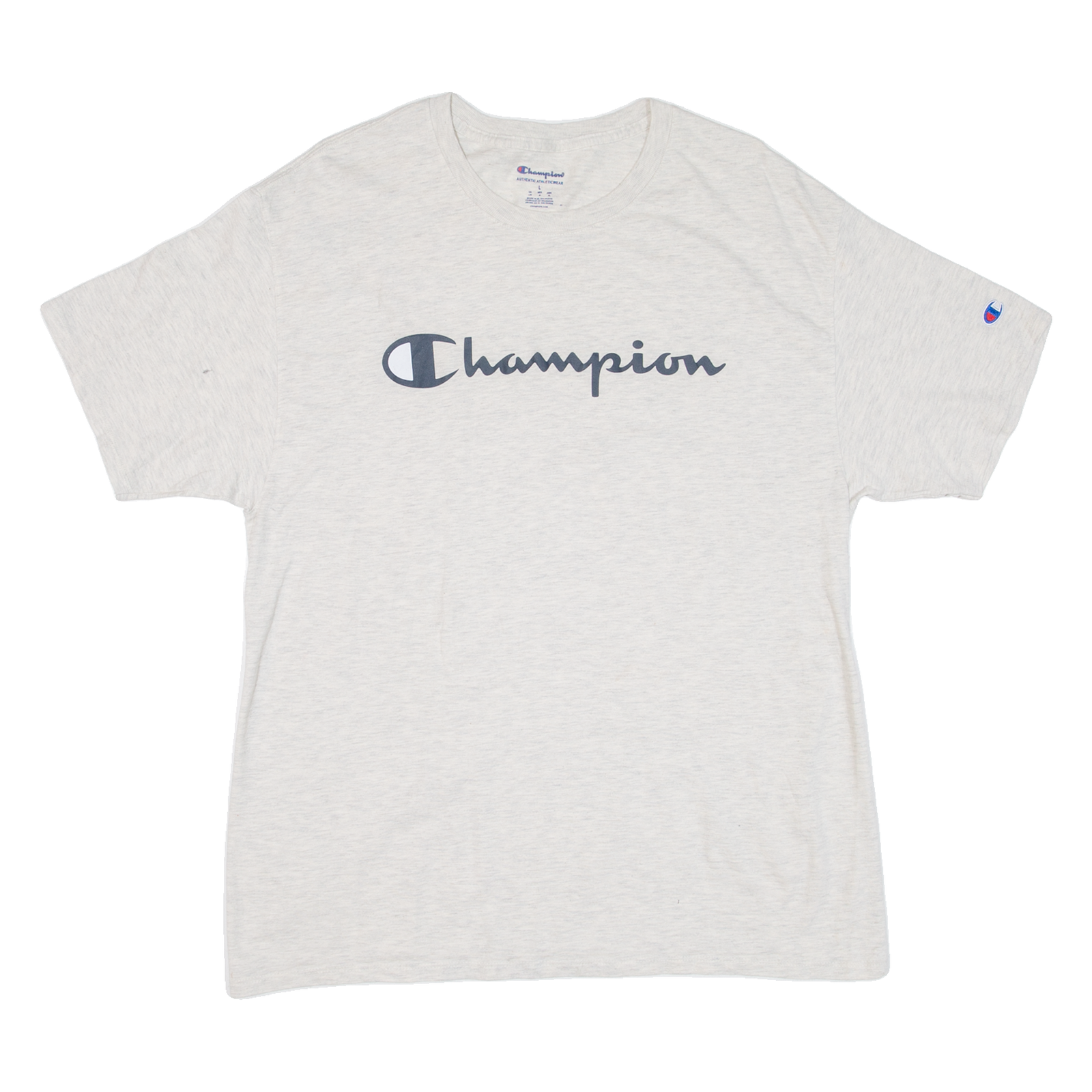CHAMPION Mens T-Shirt Beige L Refurbished - N/A refurbished available on Cerqular