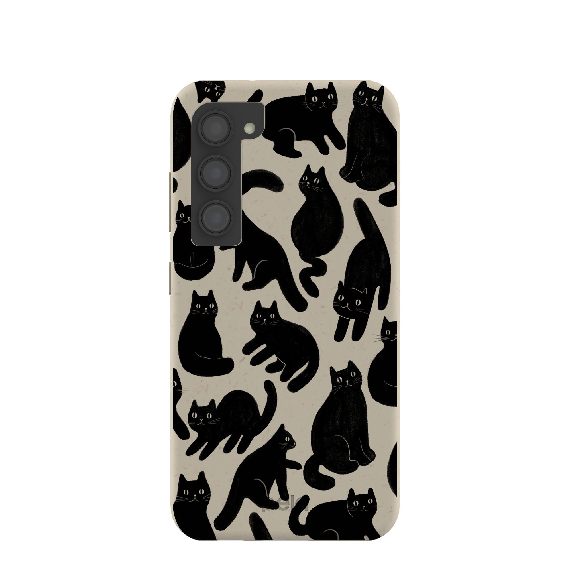 London Fog Night Meowers Samsung Galaxy S23 Case Refurbished - Pela Case refurbished available on Cerqular