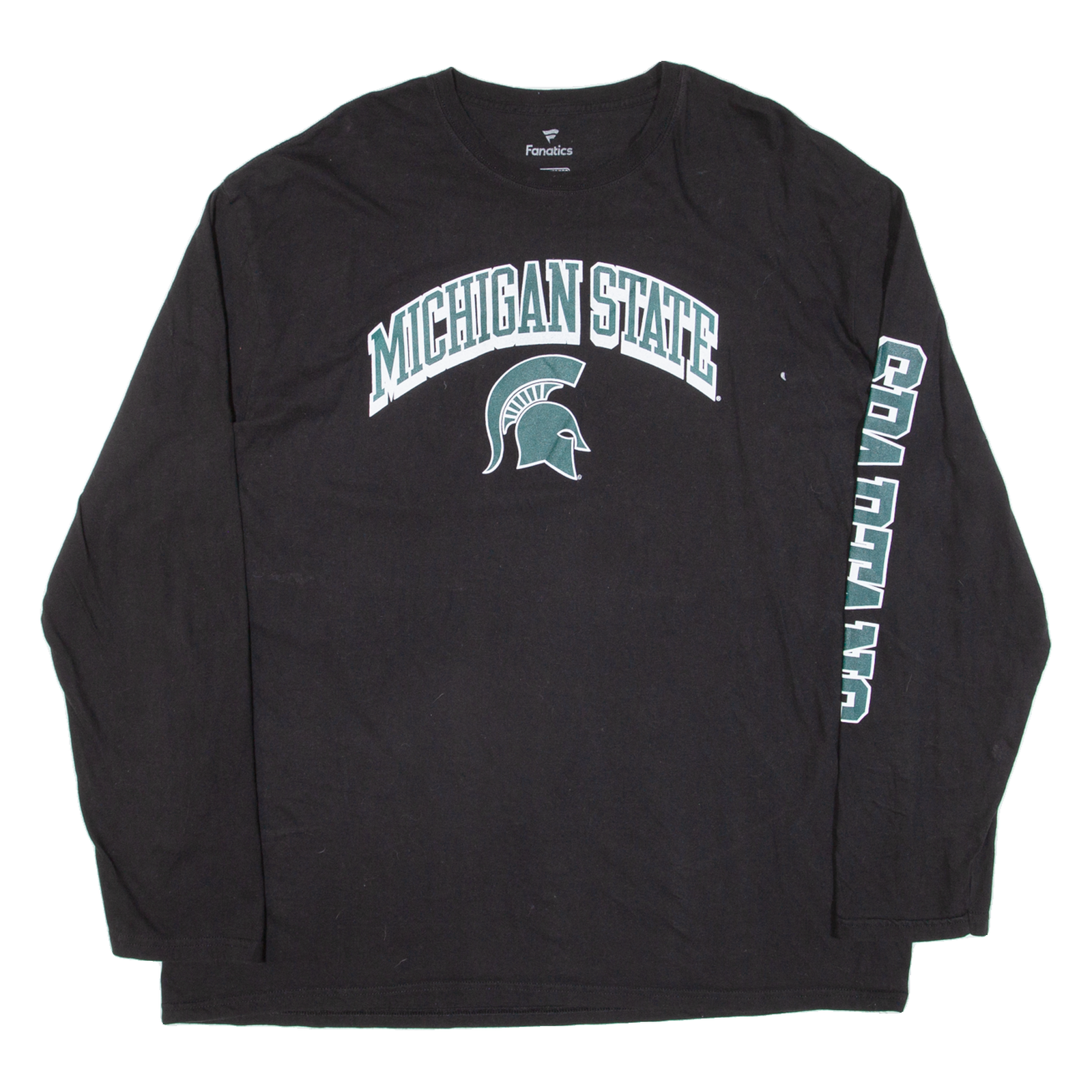 Buy FANATICS Michigan State Mens T-Shirt Black Long Sleeve USA 2XL Refurbished - $18.19 FANATICS Michigan State Mens T-Shirt Black Long Sleeve USA 2XL Refurbished - N/A refurbished available on Cerqular
