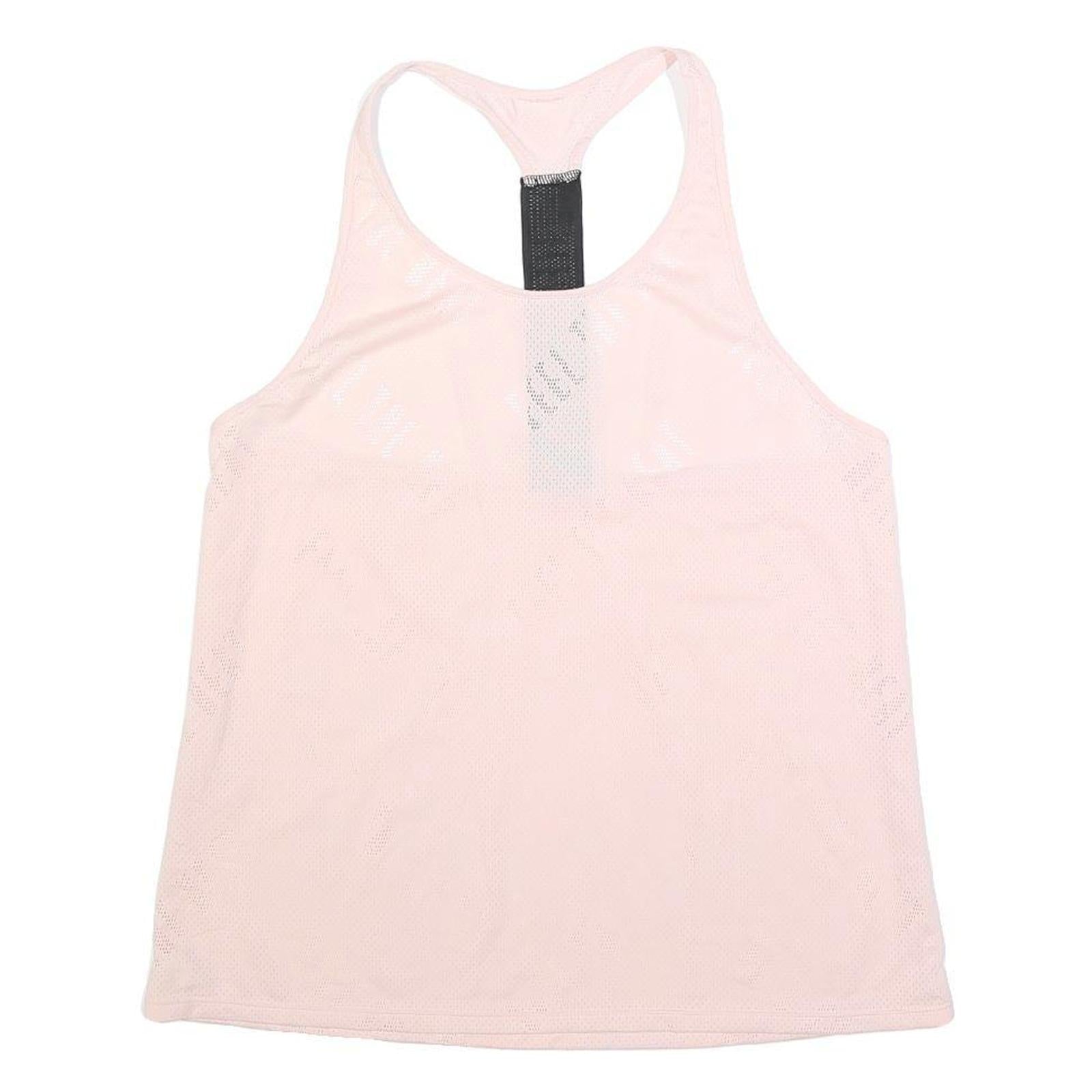 Buy Womens Pink Polyester Blend Graphic Vest L Sleeveless Racerback Training Tank Refurbished - $12.99 Womens Pink Polyester Blend Graphic Vest L Sleeveless Racerback Training Tank Refurbished - N/A refurbished available on Cerqular