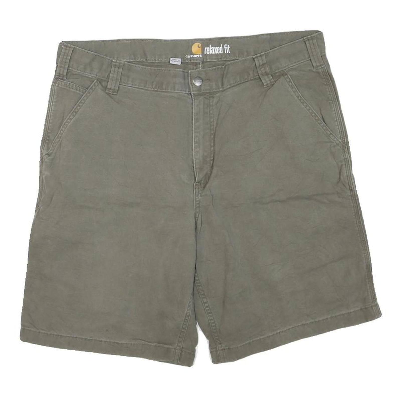 CARHARTT Mens Shorts Green Casual L W38 Relaxed Fit Workwear Cotton Blend Refurbished - N/A refurbished available on Cerqular