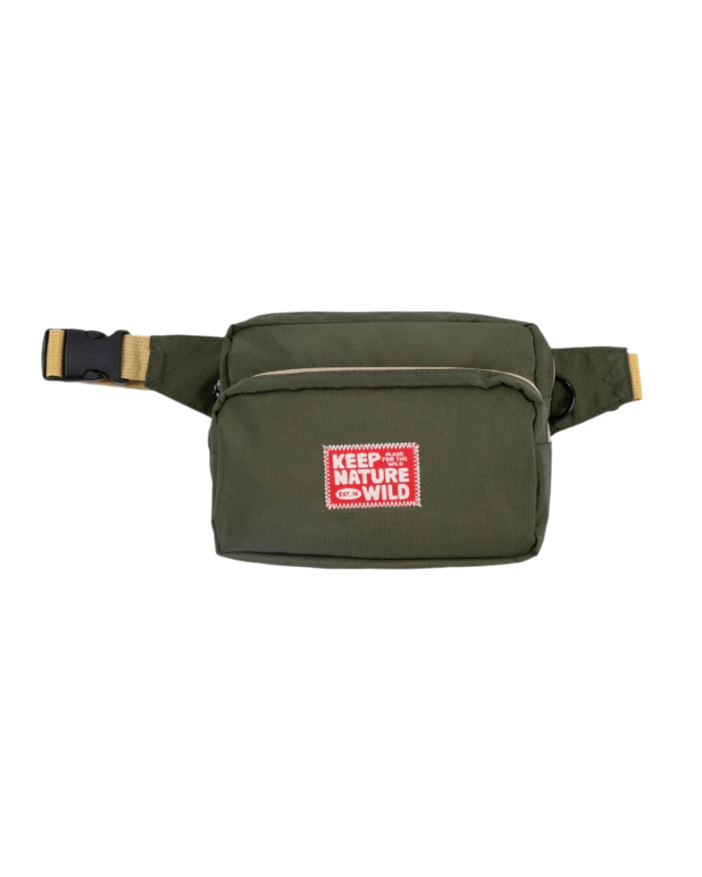 KNW Fanny Pack | Olive/Khaki | Size: 42"" Strap Refurbished - Keep Nature Wild refurbished available on Cerqular