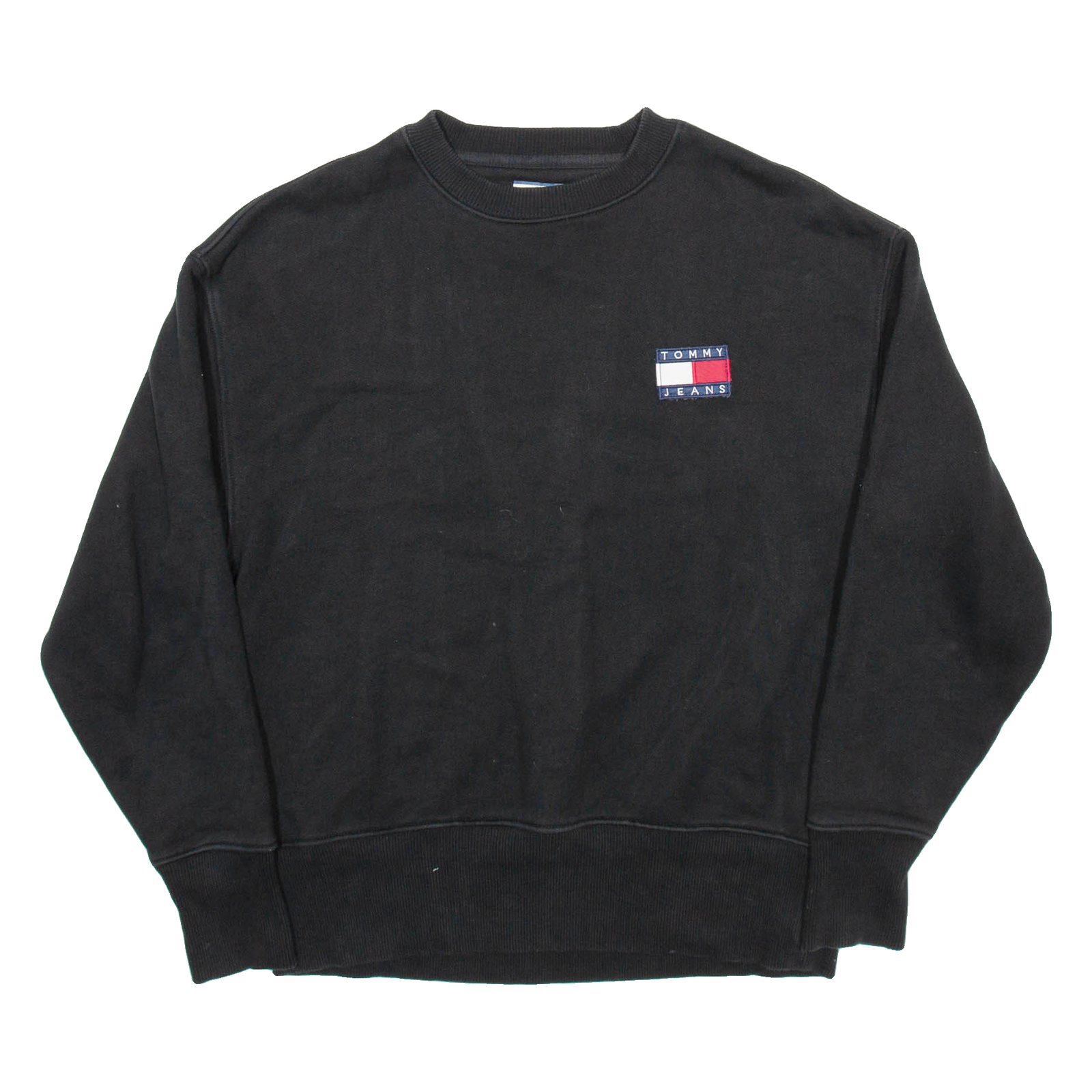 TOMMY HILFIGER Mens Sweatshirt Black XS Refurbished - N/A refurbished available on Cerqular