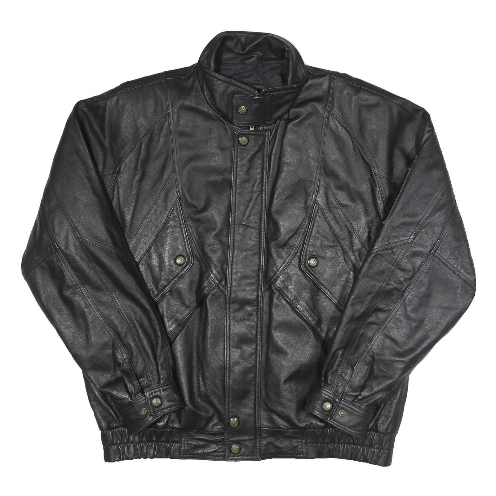 Buy PEERLESS GARMENTS Mens Black Leather Jacket L Zip Long Sleeve Casual Refurbished - $75.39 PEERLESS GARMENTS Mens Black Leather Jacket L Zip Long Sleeve Casual Refurbished - N/A refurbished available on Cerqular