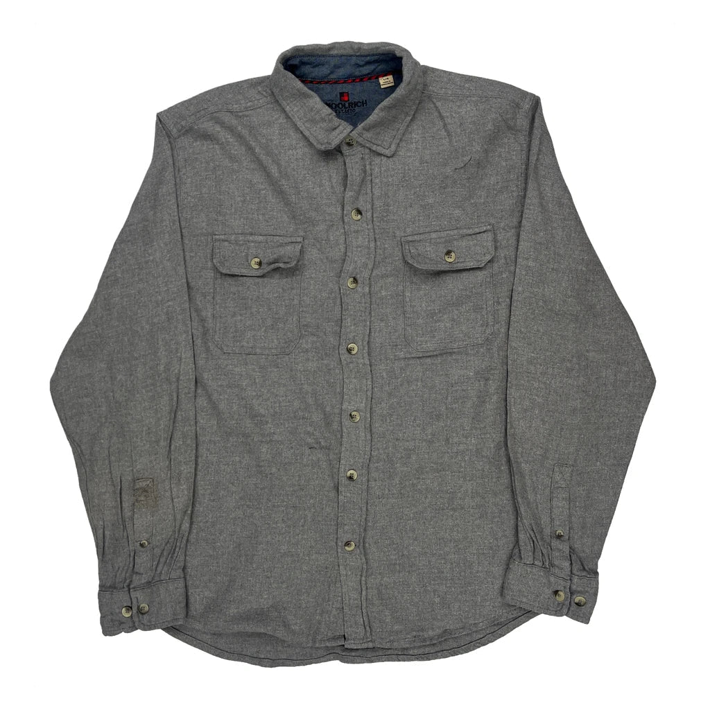 Buy Woolrich Shirt - Large Grey Cotton Refurbished - $24.11 Woolrich Shirt - Large Grey Cotton Refurbished - Thrifted (note: this is a term often used to describe second- refurbished available on Cerqular