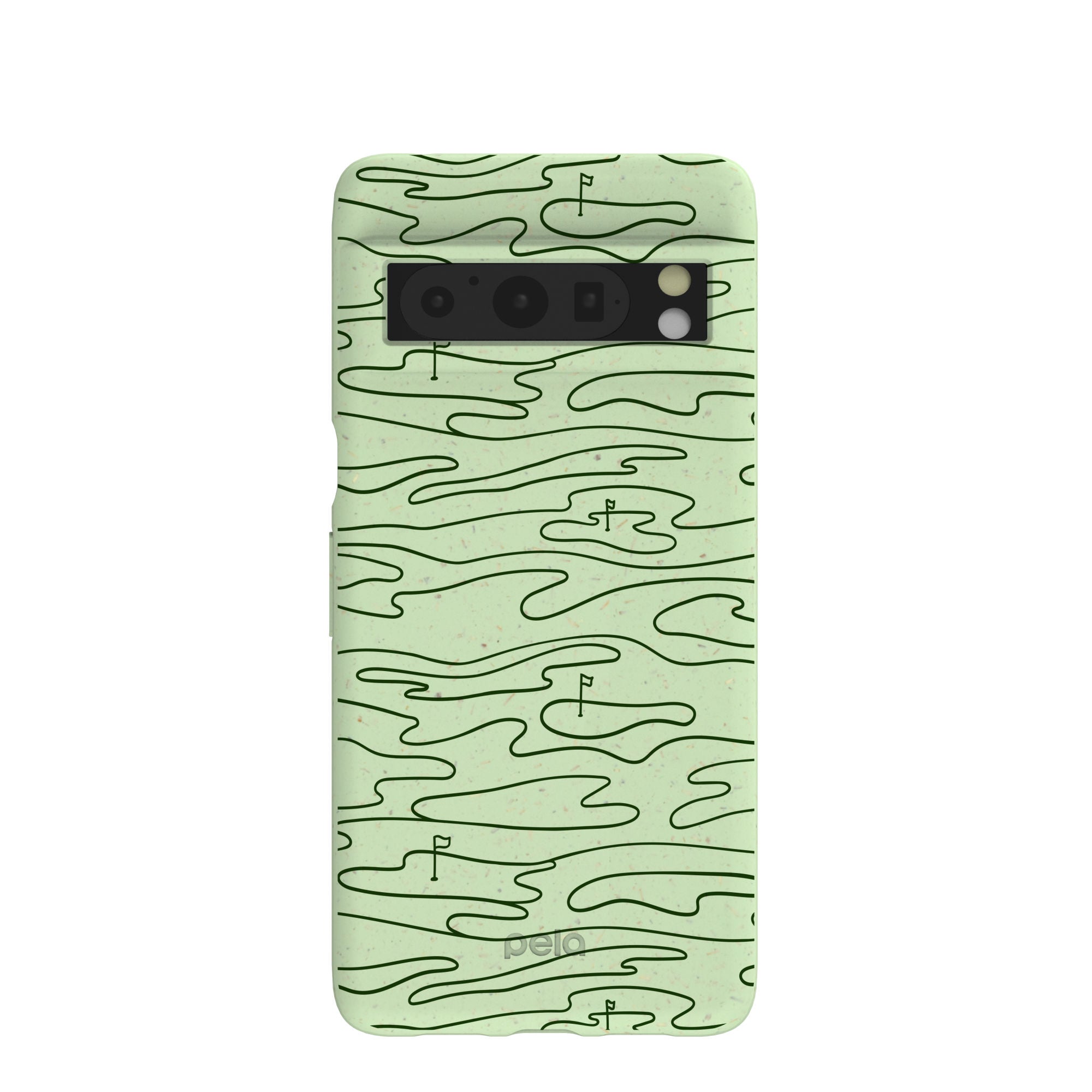 Buy Sage Green Fairway Google Pixel 8 Pro Case Refurbished - $65.00 Sage Green Fairway Google Pixel 8 Pro Case Refurbished - Pela Case refurbished available on Cerqular