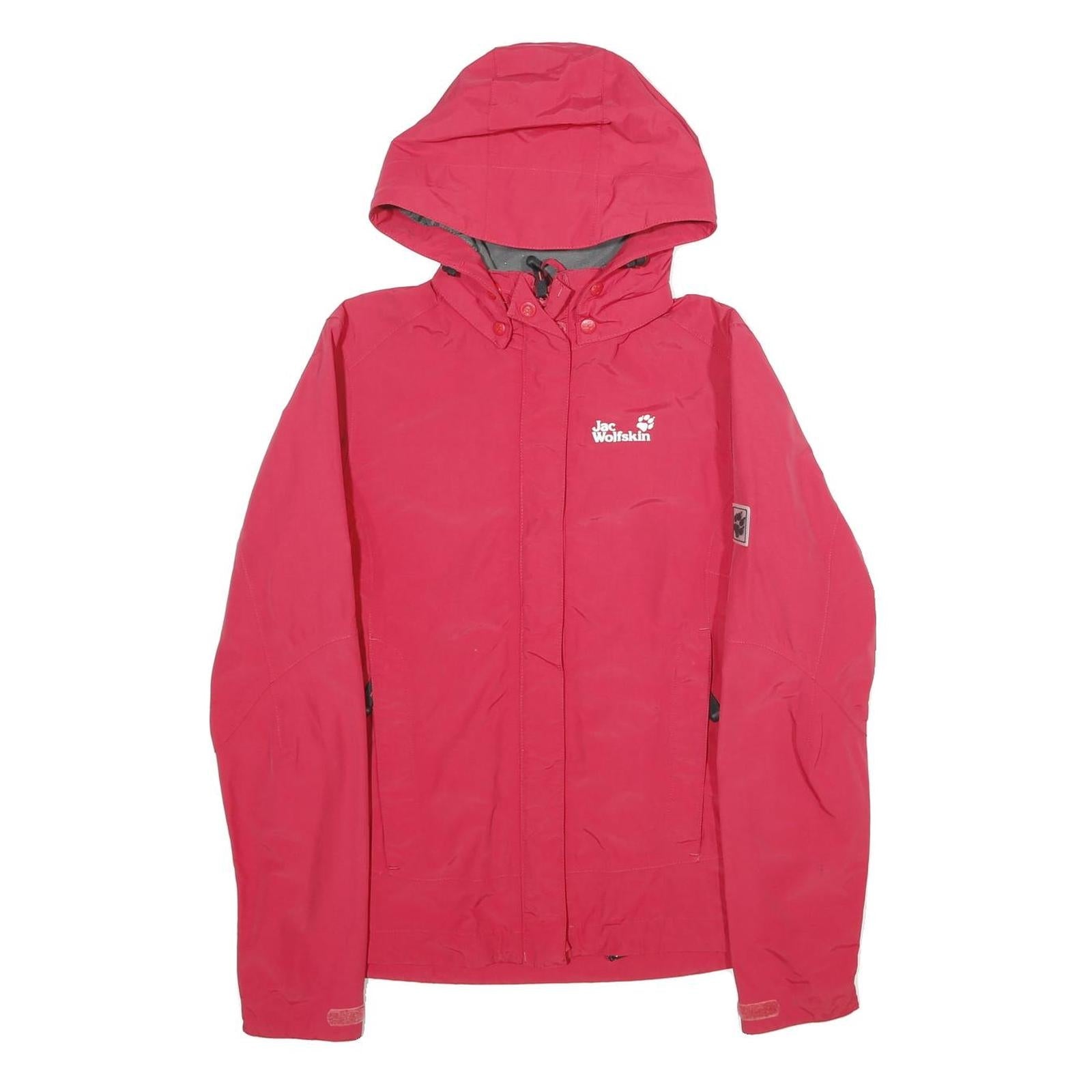 Buy JACK WOLFSKIN Womens Red Outdoor Hooded Jacket UK 10 Polyamide Woven Plain Zip Refurbished - $57.19 JACK WOLFSKIN Womens Red Outdoor Hooded Jacket UK 10 Polyamide Woven Plain Zip Refurbished - N/A refurbished available on Cerqular