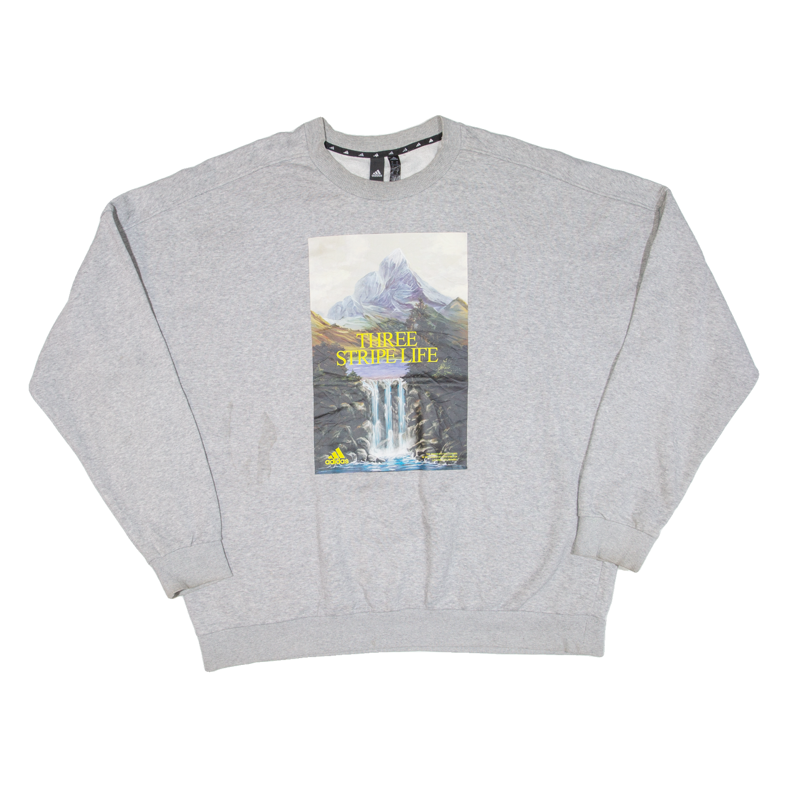 ADIDAS Mens Sweatshirt Grey XL Refurbished - N/A refurbished available on Cerqular