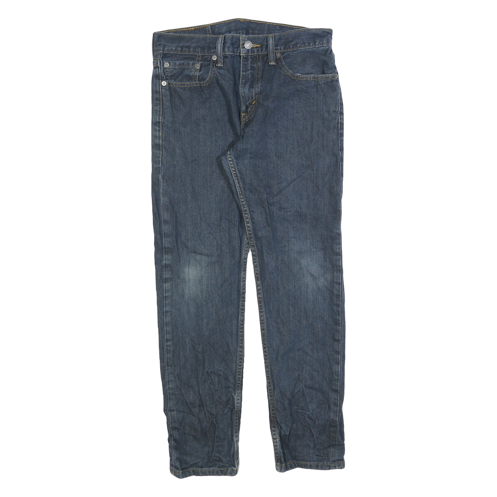 LEVI'S 502 Mens Jeans Blue Slim Straight Denim Medium W29 L27 Stylish Zip Refurbished - N/A refurbished available on Cerqular