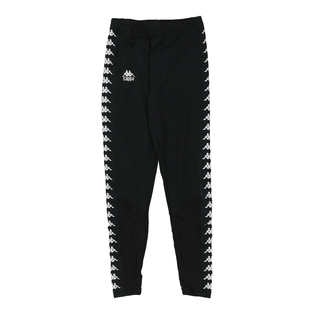 Kappa Leggings - XS Black Polyester Refurbished - Thrifted (note: this is a term often used to describe second- refurbished available on Cerqular