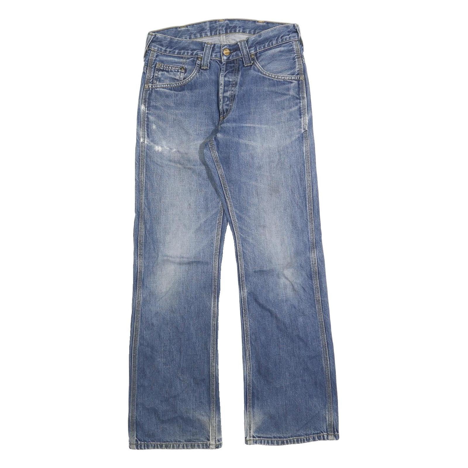 CARHARTT Mens Jeans Blue Regular Straight Denim Medium W28 L29 Casual Workwear Refurbished - N/A refurbished available on Cerqular