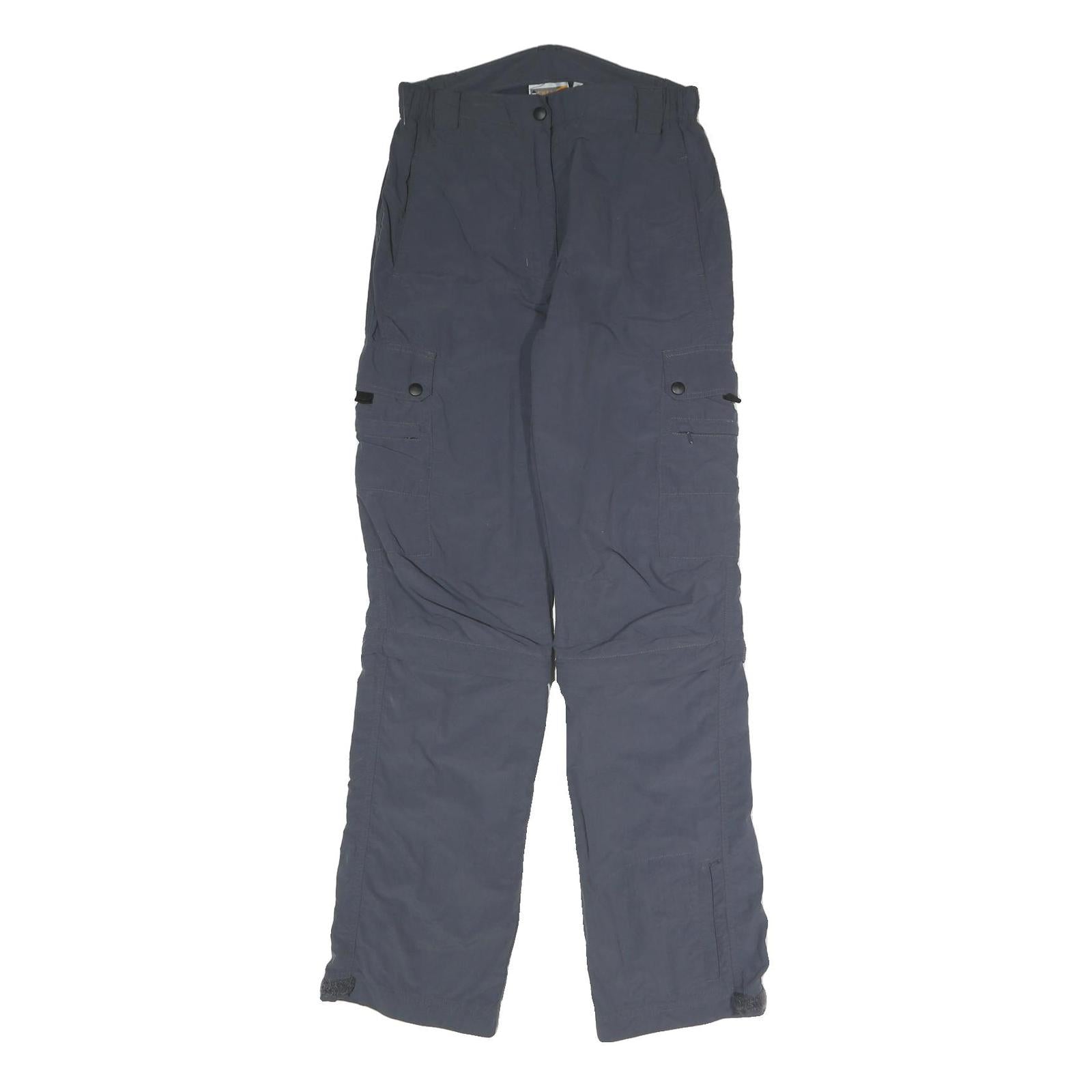 CHERIANO Womens Regular Blue Cargo Trousers W27 L31 Zip Polyester Blend Pockets Refurbished - N/A refurbished available on Cerqular