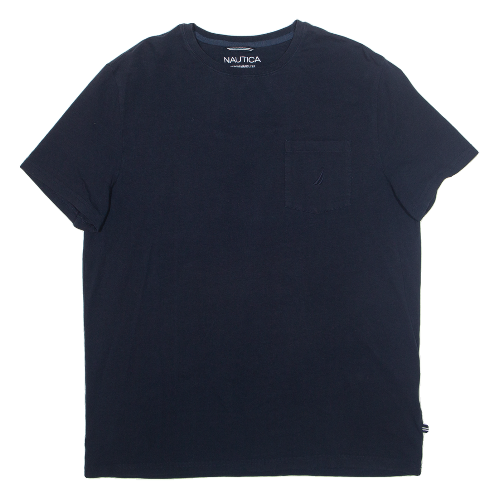 NAUTICA Slim Fit Mens T-Shirt Blue L Refurbished - N/A refurbished available on Cerqular