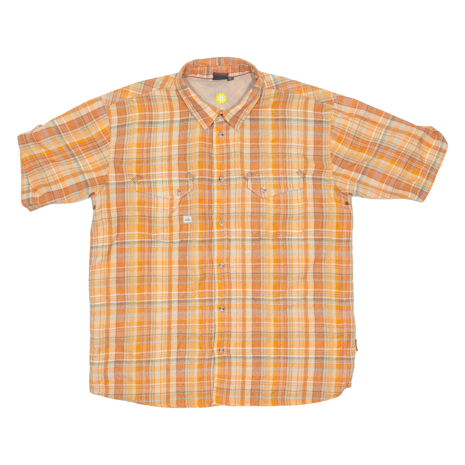 Buy MCKINLEY Sun Protection Mens Shirt Orange Check XL Refurbished - $10.91 MCKINLEY Sun Protection Mens Shirt Orange Check XL Refurbished - N/A refurbished available on Cerqular