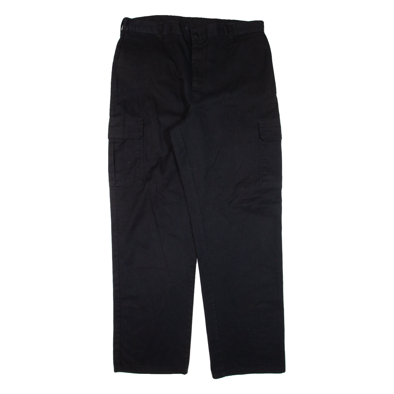 DICKIES Cargo Workwear Mens Trousers Black Regular Straight W38 L32 Refurbished - N/A refurbished available on Cerqular
