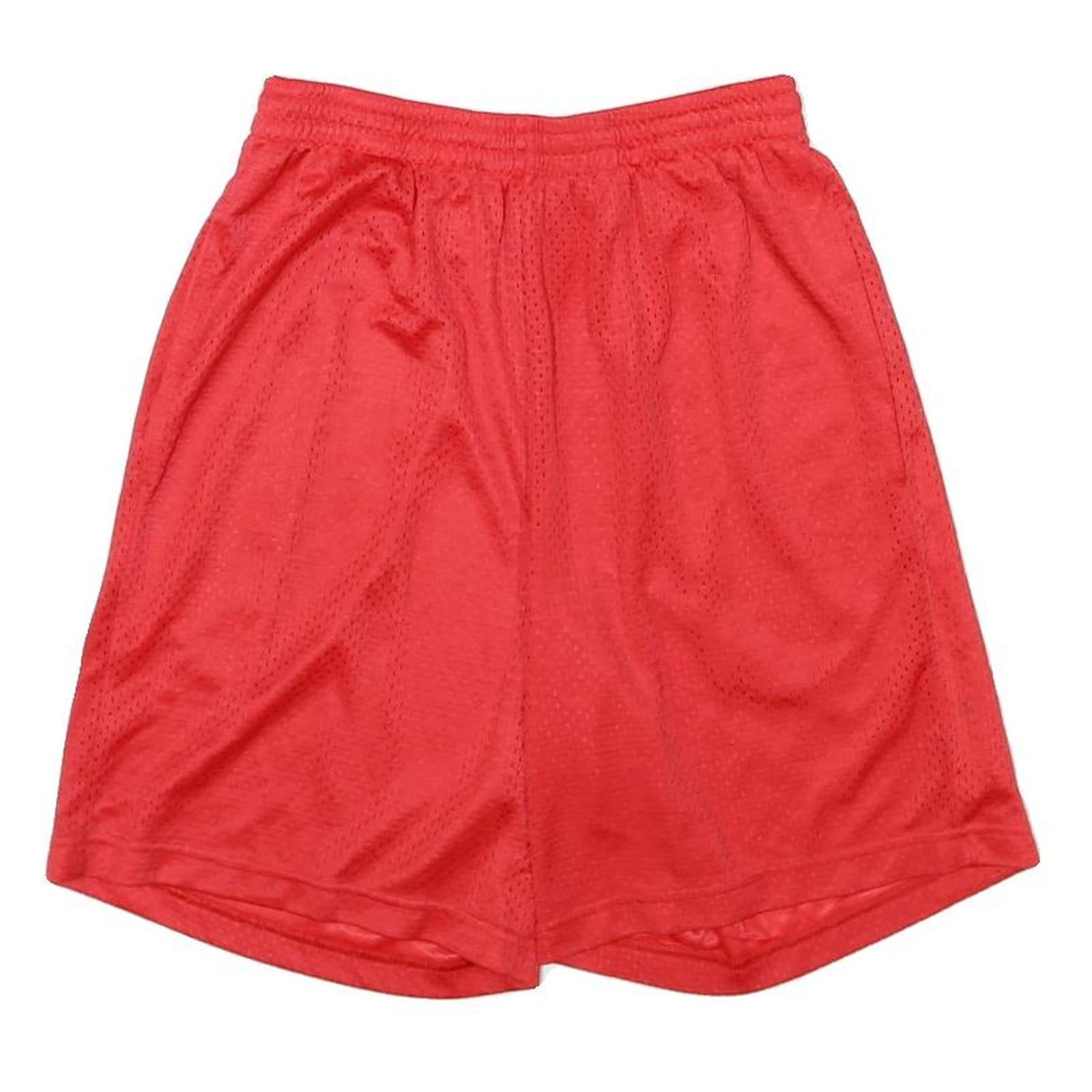 STARTER Mens Shorts Red Casual Sports S W24 Breathable Polyester Refurbished - N/A refurbished available on Cerqular