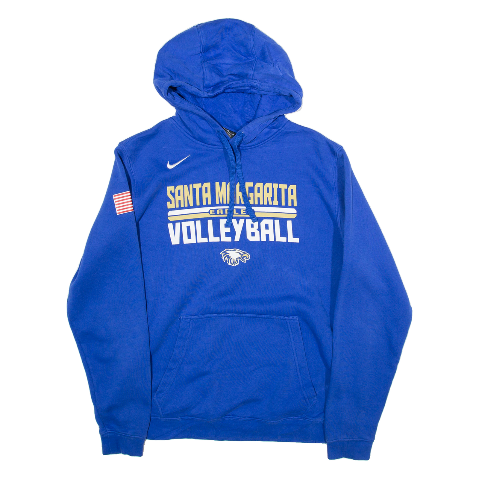 NIKE Santa Margarita Eagles Volleyball Womens Blue Hoodie USA M Refurbished - N/A refurbished available on Cerqular