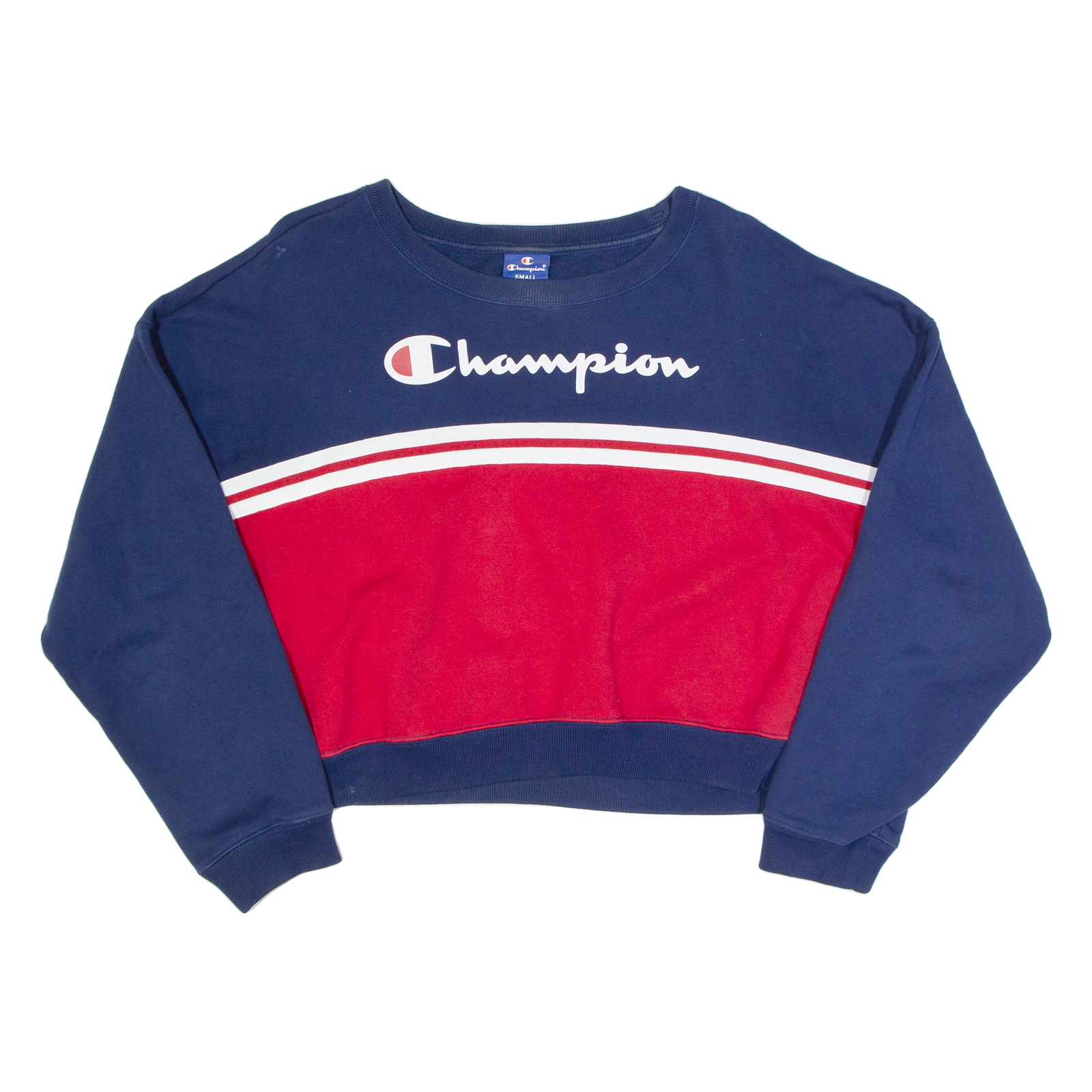Buy CHAMPION Cropped Womens Sweatshirt Blue S Refurbished - $17.15 CHAMPION Cropped Womens Sweatshirt Blue S Refurbished - N/A refurbished available on Cerqular