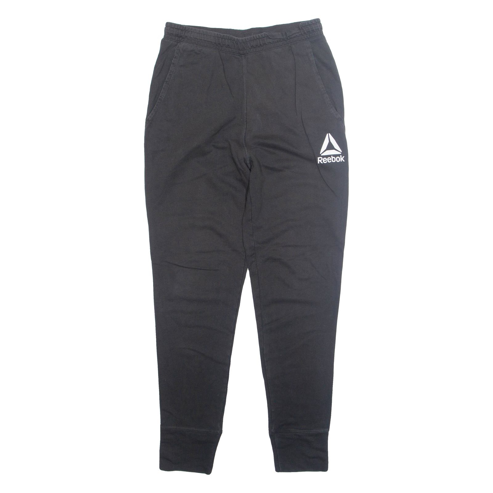 REEBOK Womens Joggers Black Tapered M W30 L30 Refurbished - N/A refurbished available on Cerqular