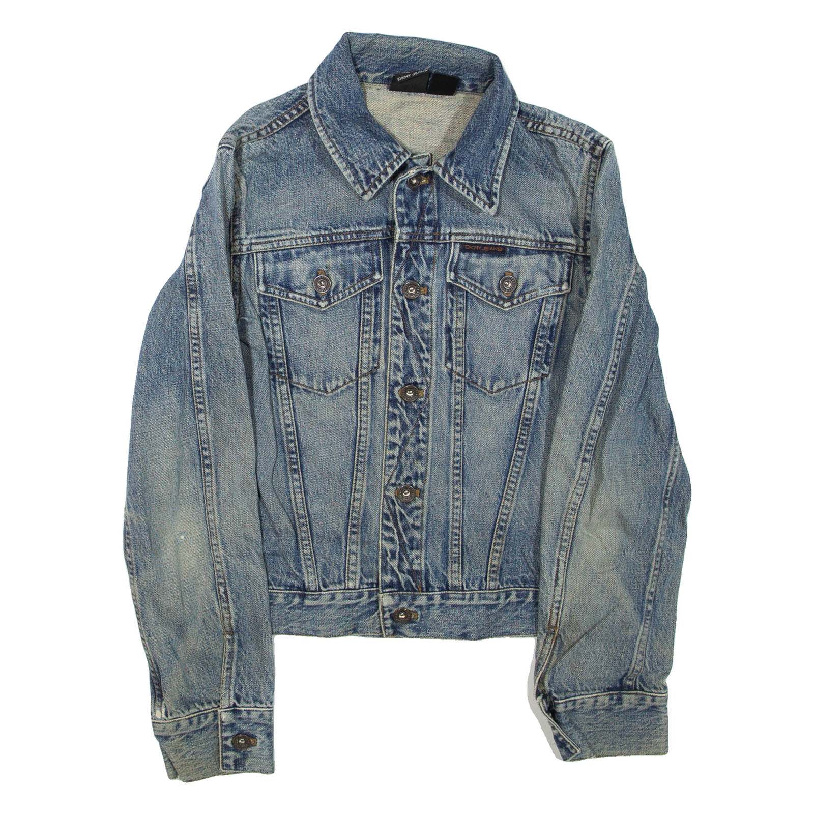 DKNY Mens Denim Jacket Blue M Refurbished - N/A refurbished available on Cerqular