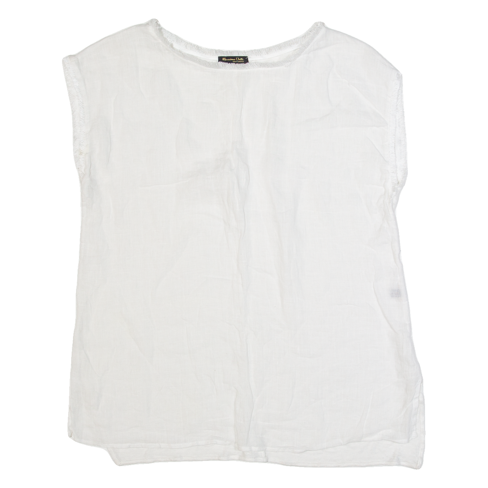 Buy MASSIMO DUTTI Womens Top White Sleeveless S Refurbished - $28.59 MASSIMO DUTTI Womens Top White Sleeveless S Refurbished - N/A refurbished available on Cerqular