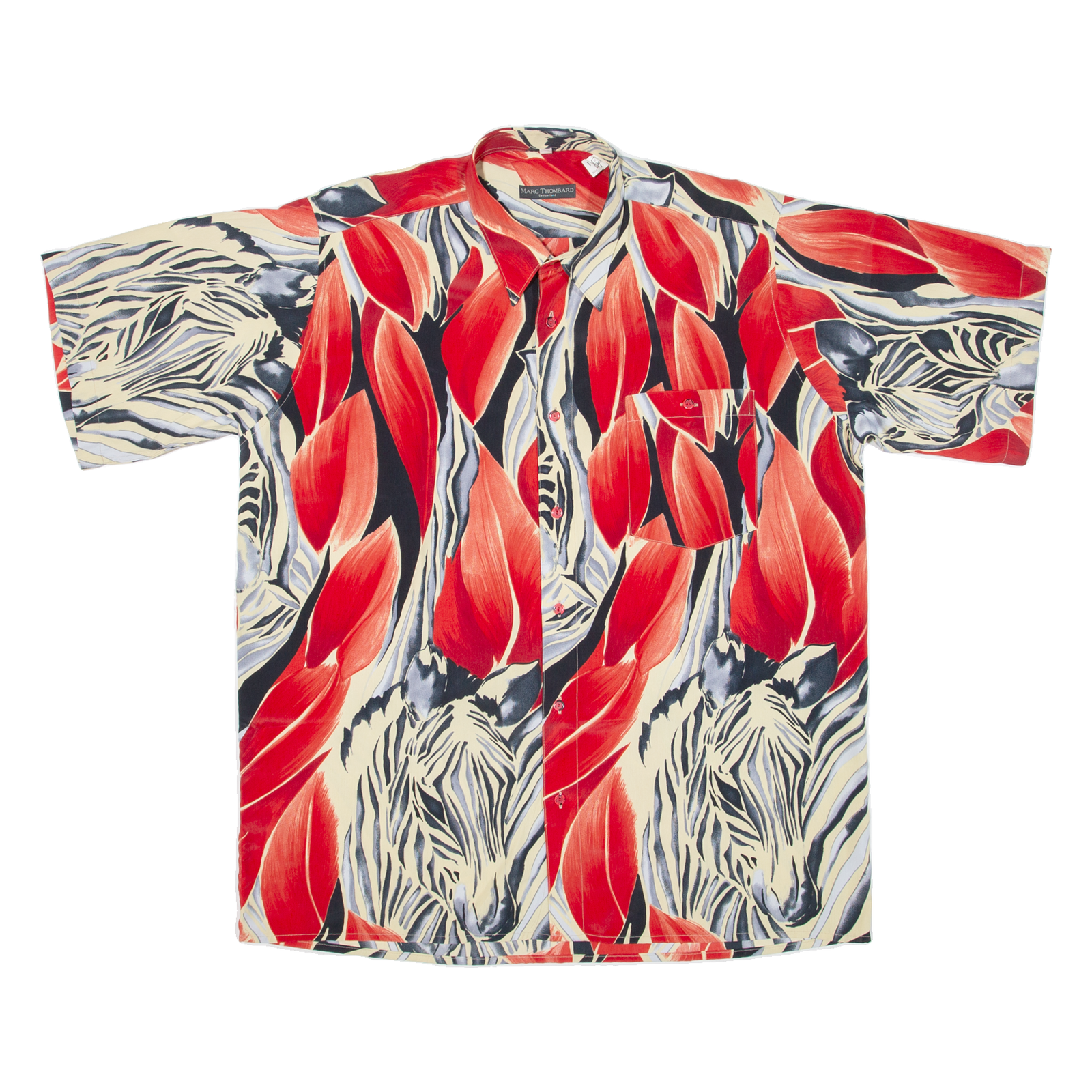 Buy MARC THOMBARD Mens Shirt Red Crazy Pattern XL Refurbished - $18.19 MARC THOMBARD Mens Shirt Red Crazy Pattern XL Refurbished - N/A refurbished available on Cerqular