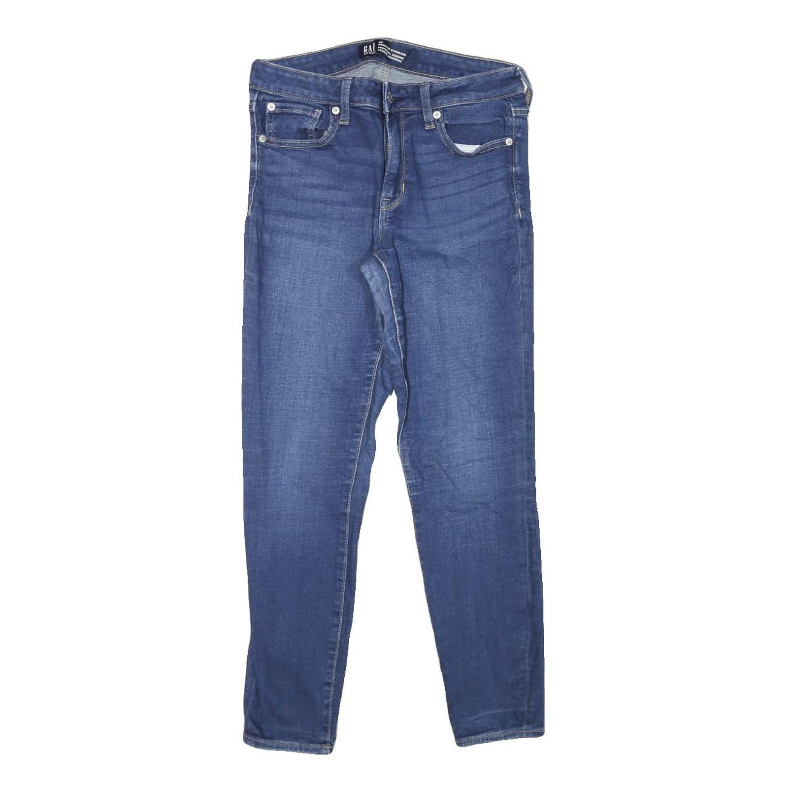 GAP Womens Slim Blue Denim Jeans W26 L25 Comfortable Stretch Cotton Blend Refurbished - N/A refurbished available on Cerqular
