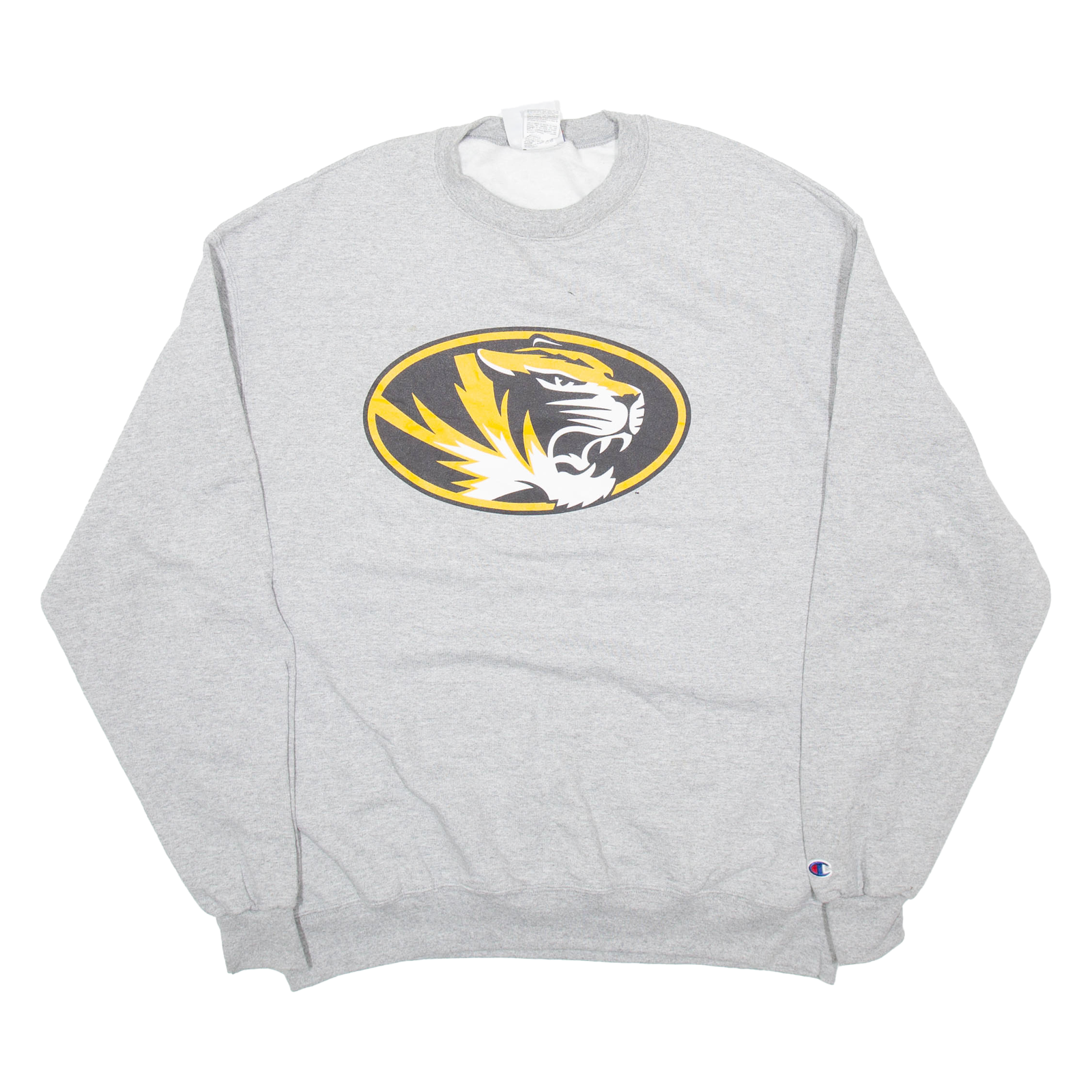 CHAMPION University Of Missouri Mens Sweatshirt Grey USA XL Refurbished - N/A refurbished available on Cerqular