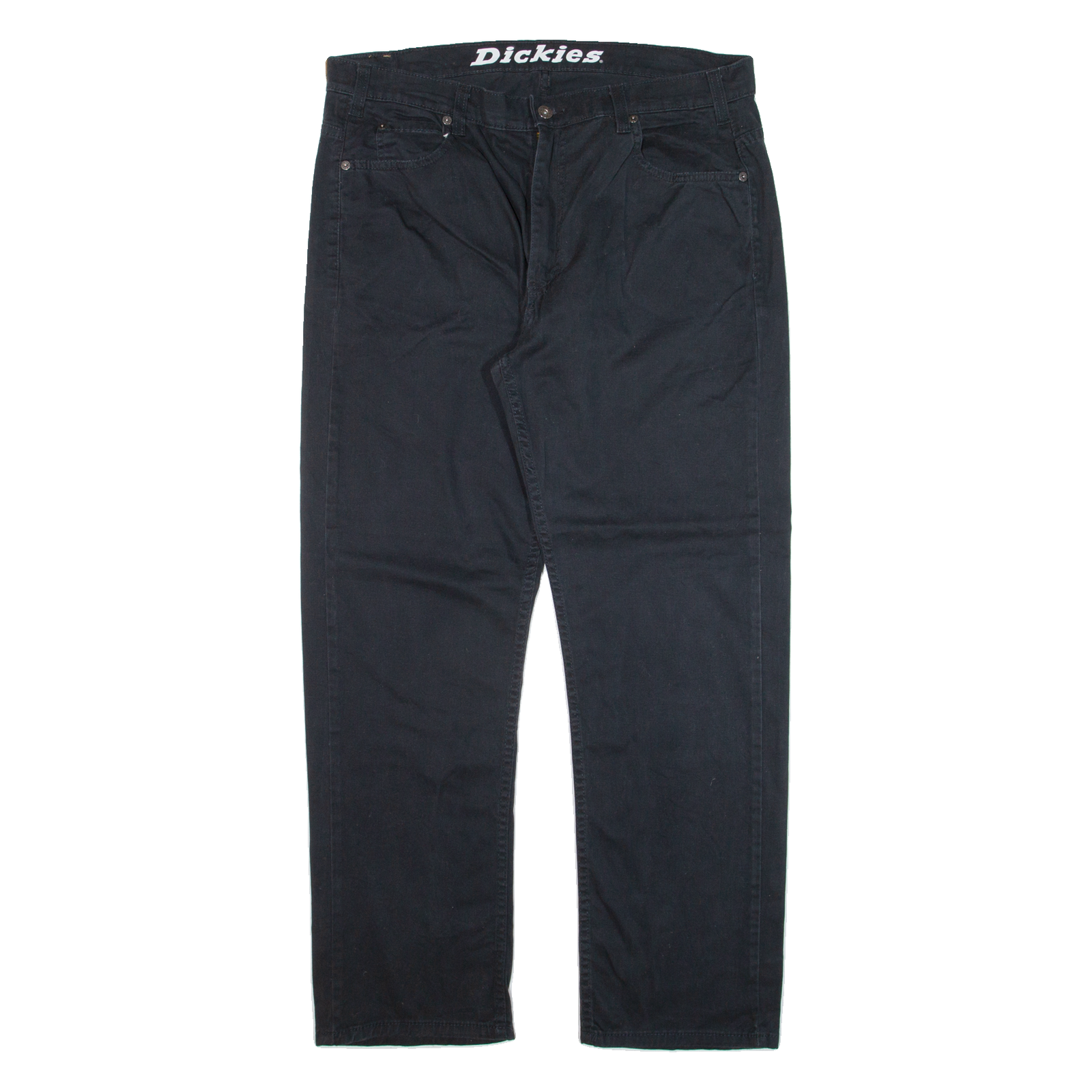 DICKIES Workwear Mens Trousers Black Regular Straight W36 L30 Refurbished - N/A refurbished available on Cerqular