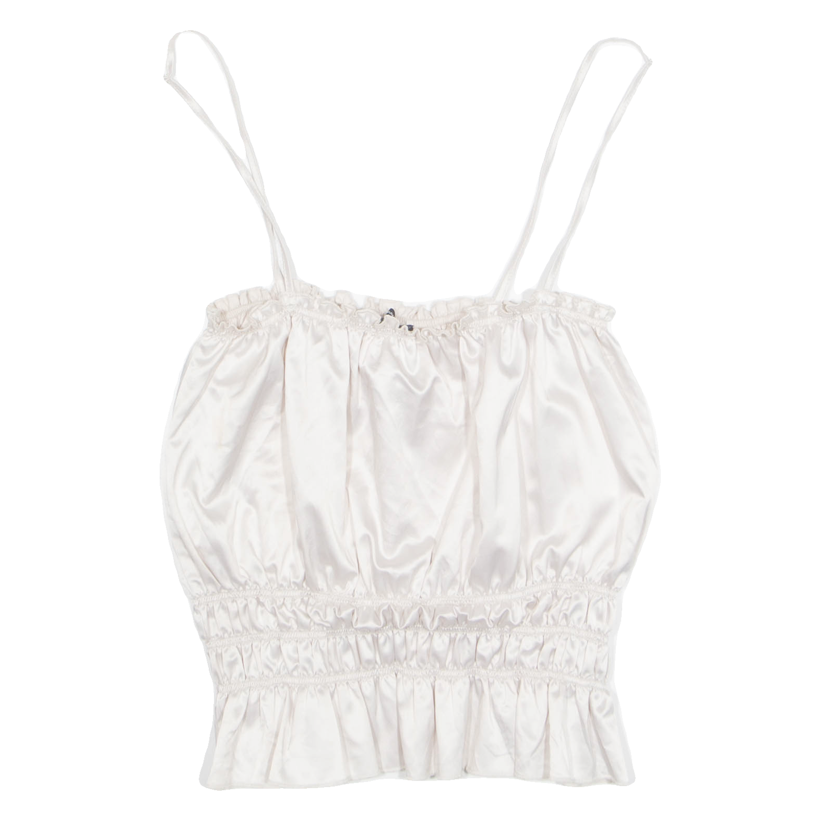 ZARA Womens Camisole Top Gold Sleeveless L Refurbished - N/A refurbished available on Cerqular