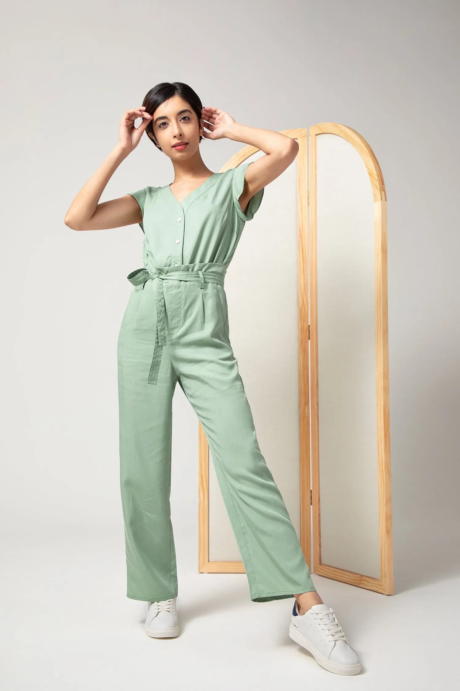 Short-sleeve Jumpsuit - Meadow | Size: XXS Refurbished - N/A refurbished available on Cerqular
