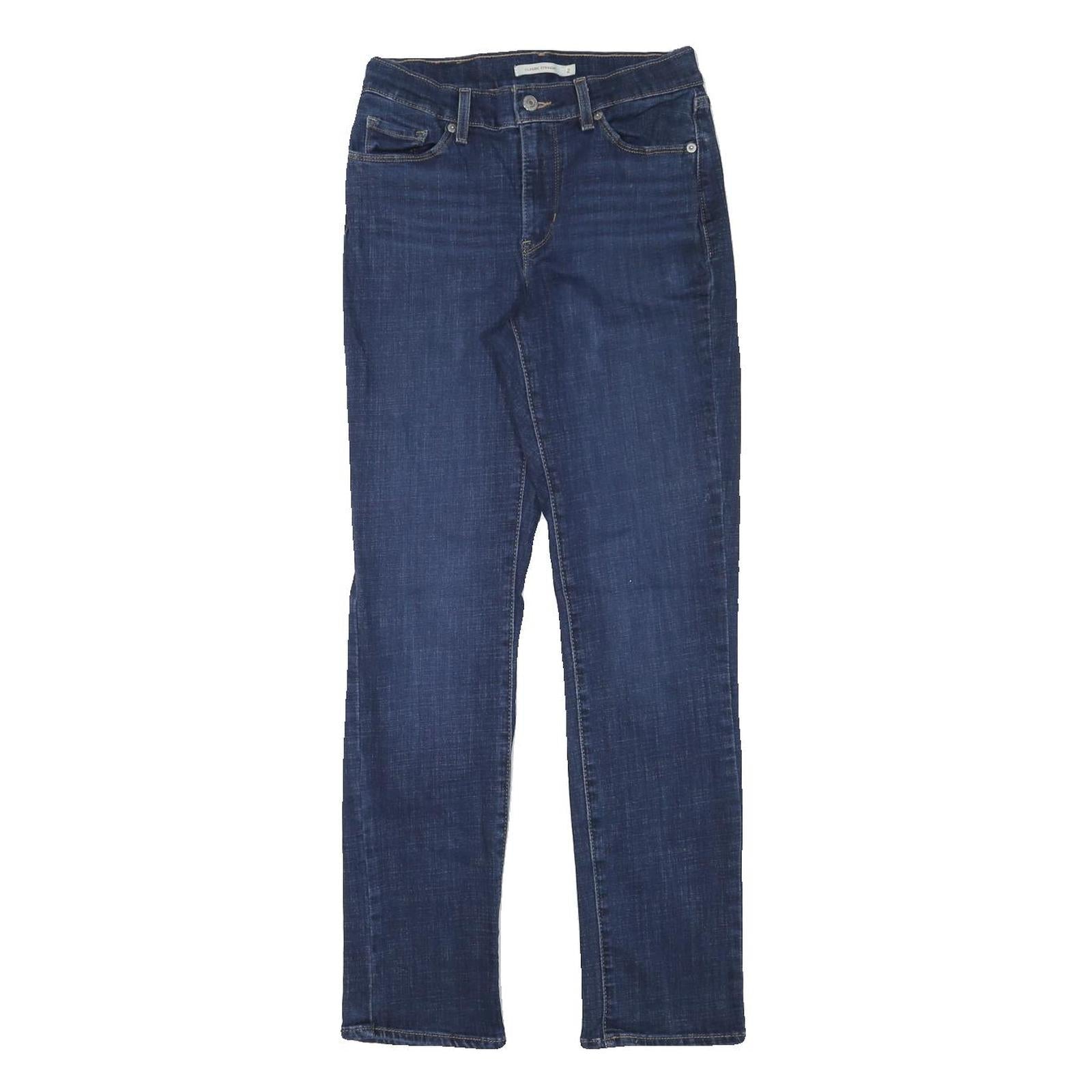LEVI'S Womens Regular Blue Denim Classic Fit Zip Jeans W26 L28 Stylish Comfort Refurbished - N/A refurbished available on Cerqular
