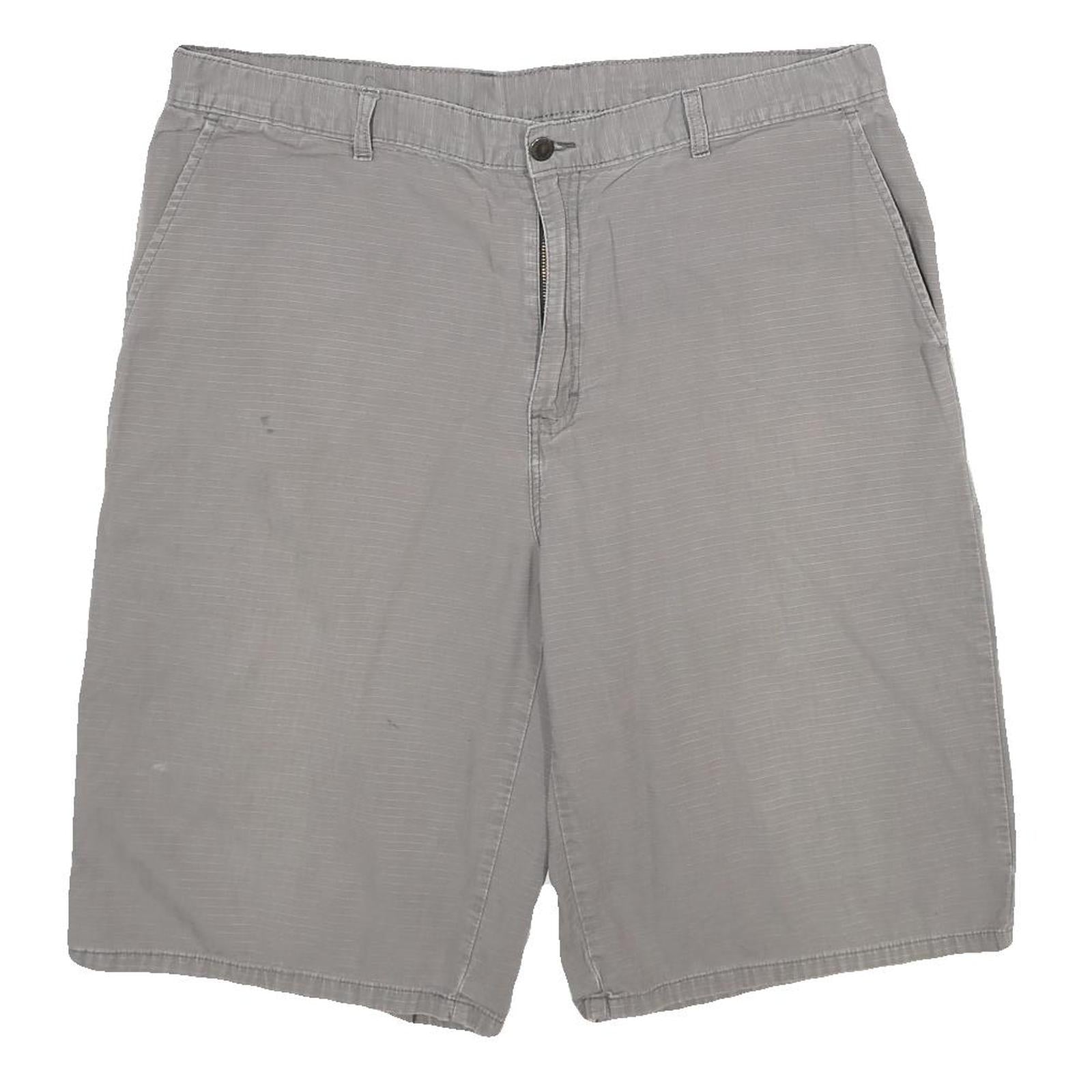 DICKIES Mens Grey Casual Shorts XL W38 Polyester Blend Workwear Refurbished - N/A refurbished available on Cerqular
