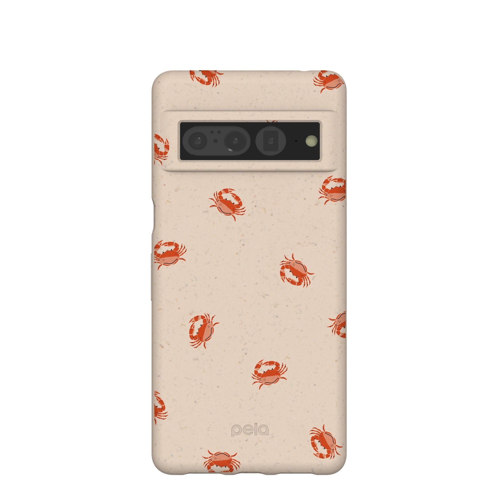 Seashell Lil Crabby Google Pixel 7 Pro Case Refurbished - Pela Case refurbished available on Cerqular