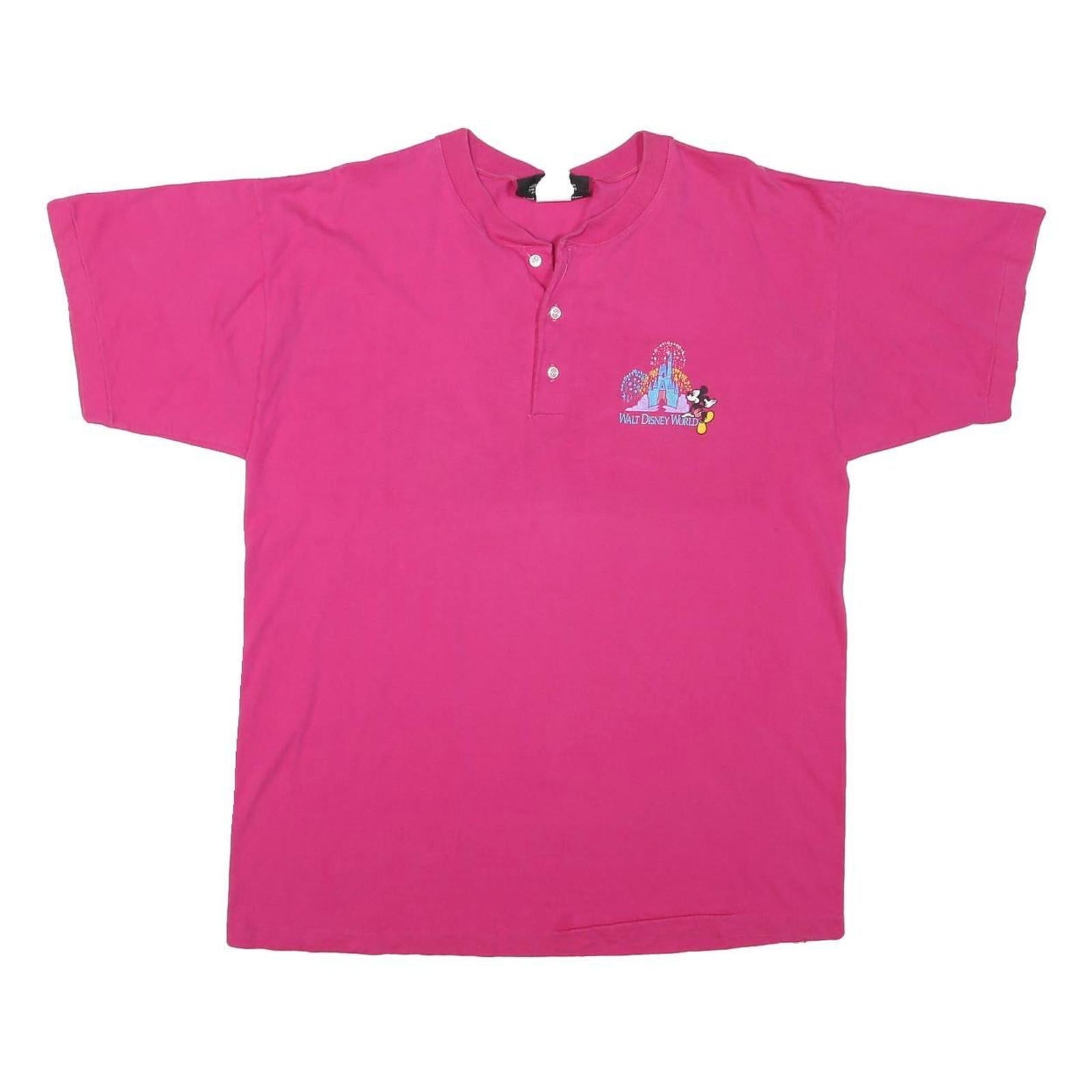 Buy DISNEY Mens Pink Walt Disney World Graphic T-Shirt L Short Sleeve Crew Neck Refurbished - $19.49 DISNEY Mens Pink Walt Disney World Graphic T-Shirt L Short Sleeve Crew Neck Refurbished - N/A refurbished available on Cerqular