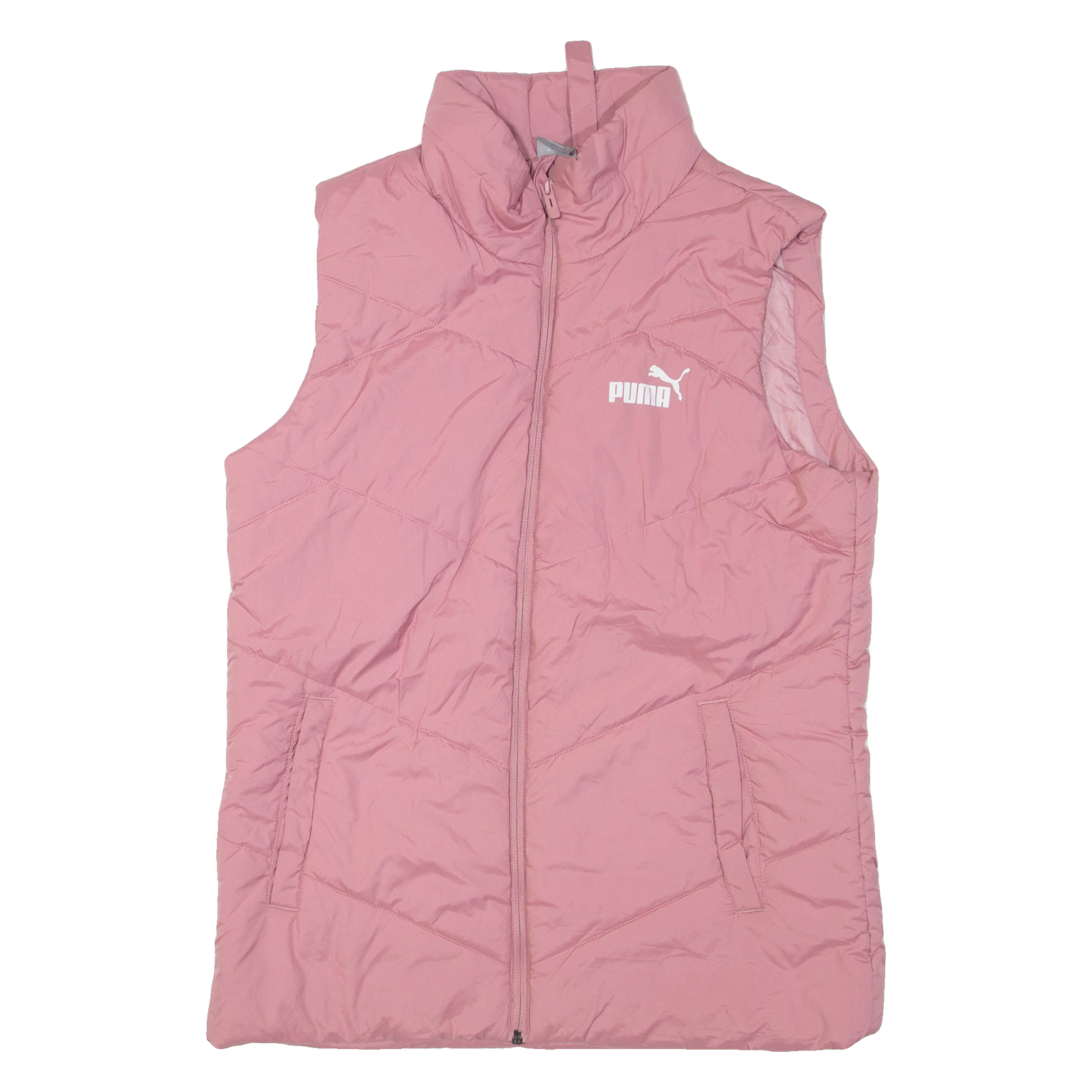 PUMA Womens Puffer Gilet Pink M Refurbished - N/A refurbished available on Cerqular